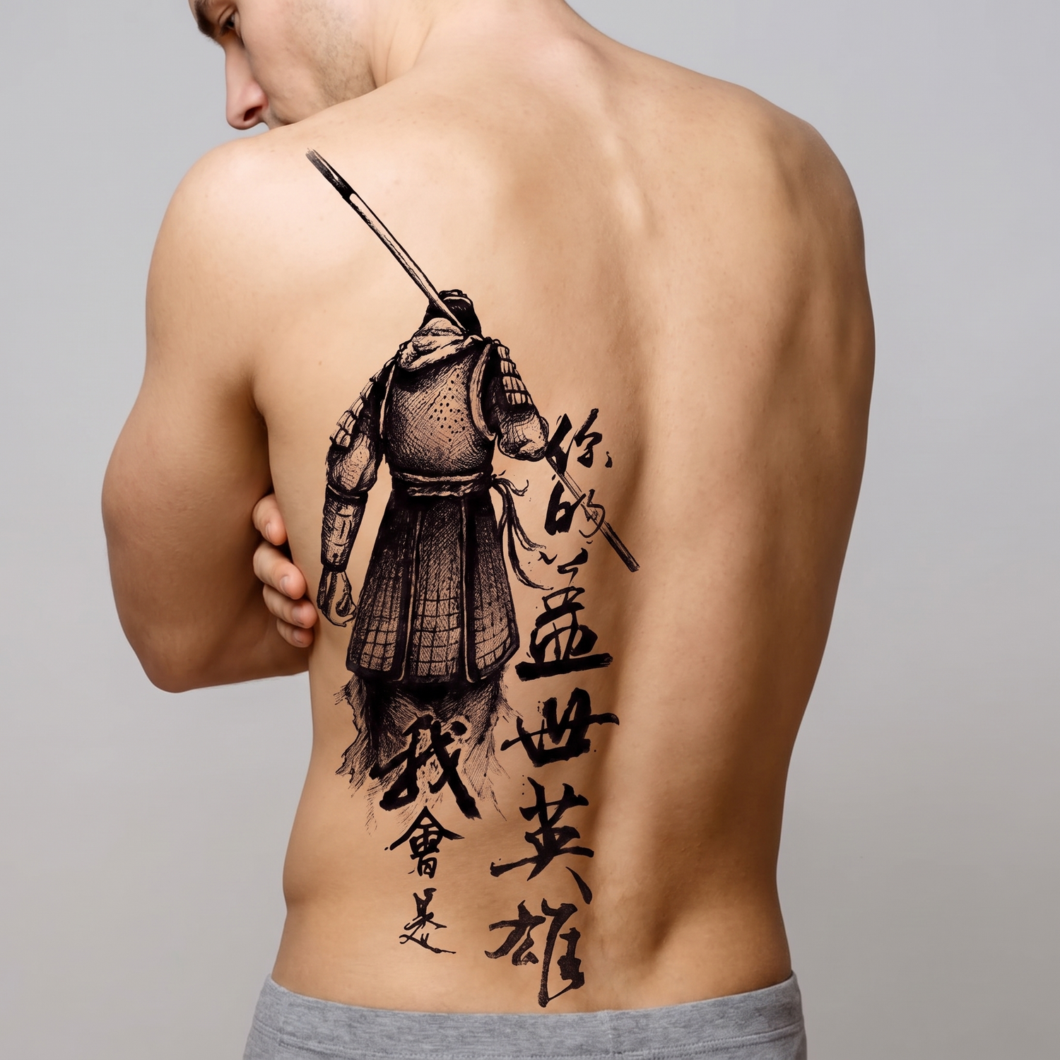 Warrior Japanese Tatoo