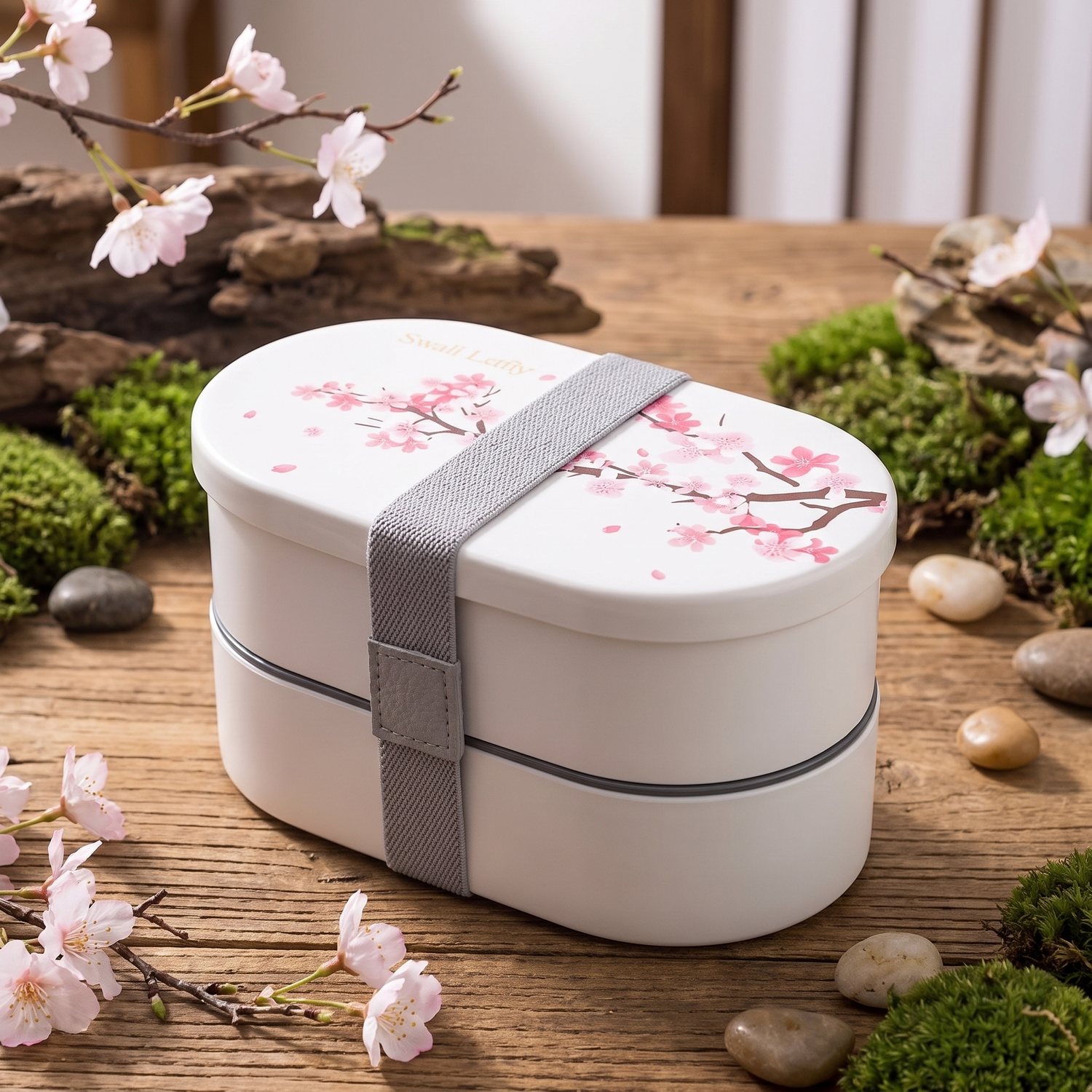 Japanese Cherry Blossom Lunch Box