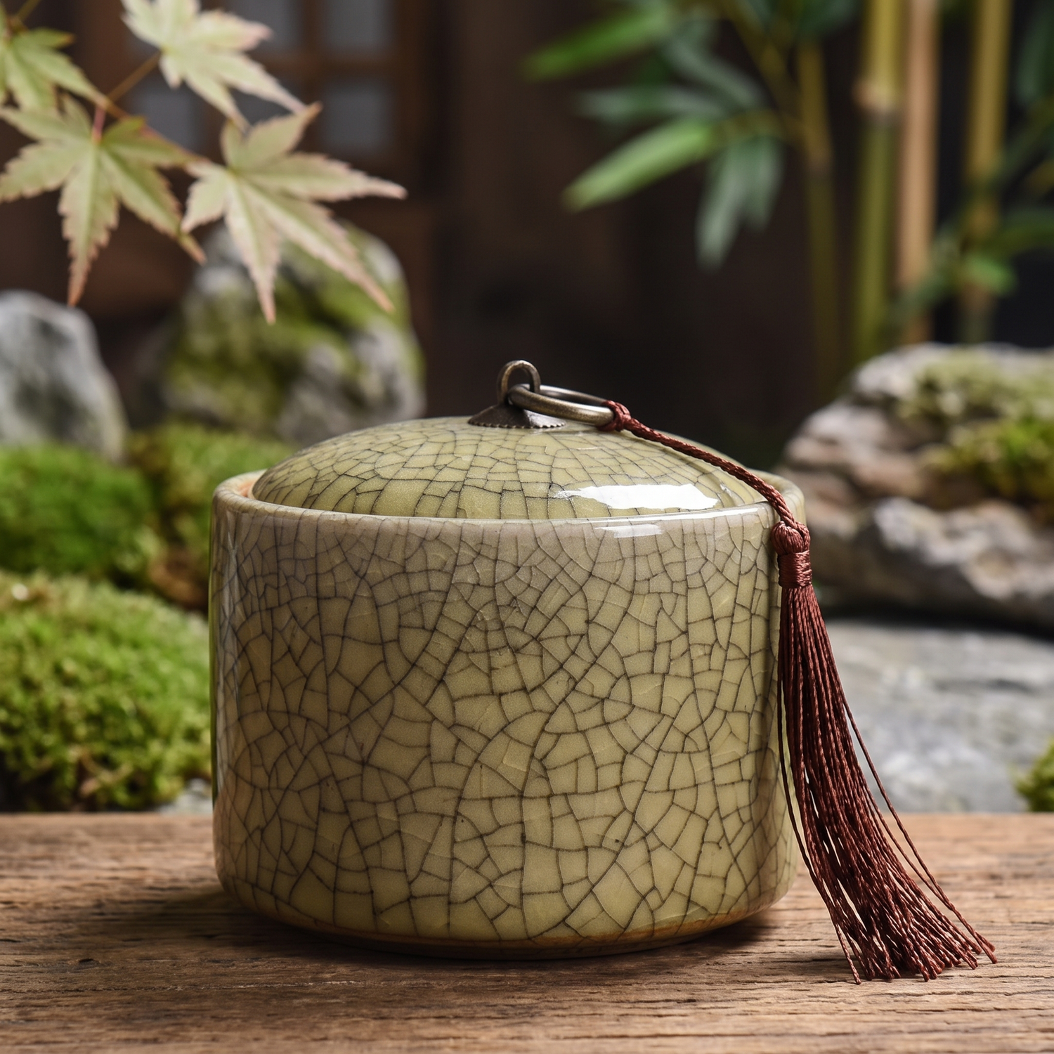 Ceramic Portable Tea Box