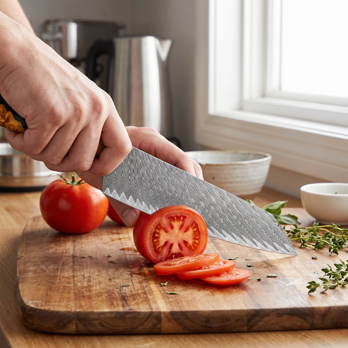 Damascus Steel Chef Knife