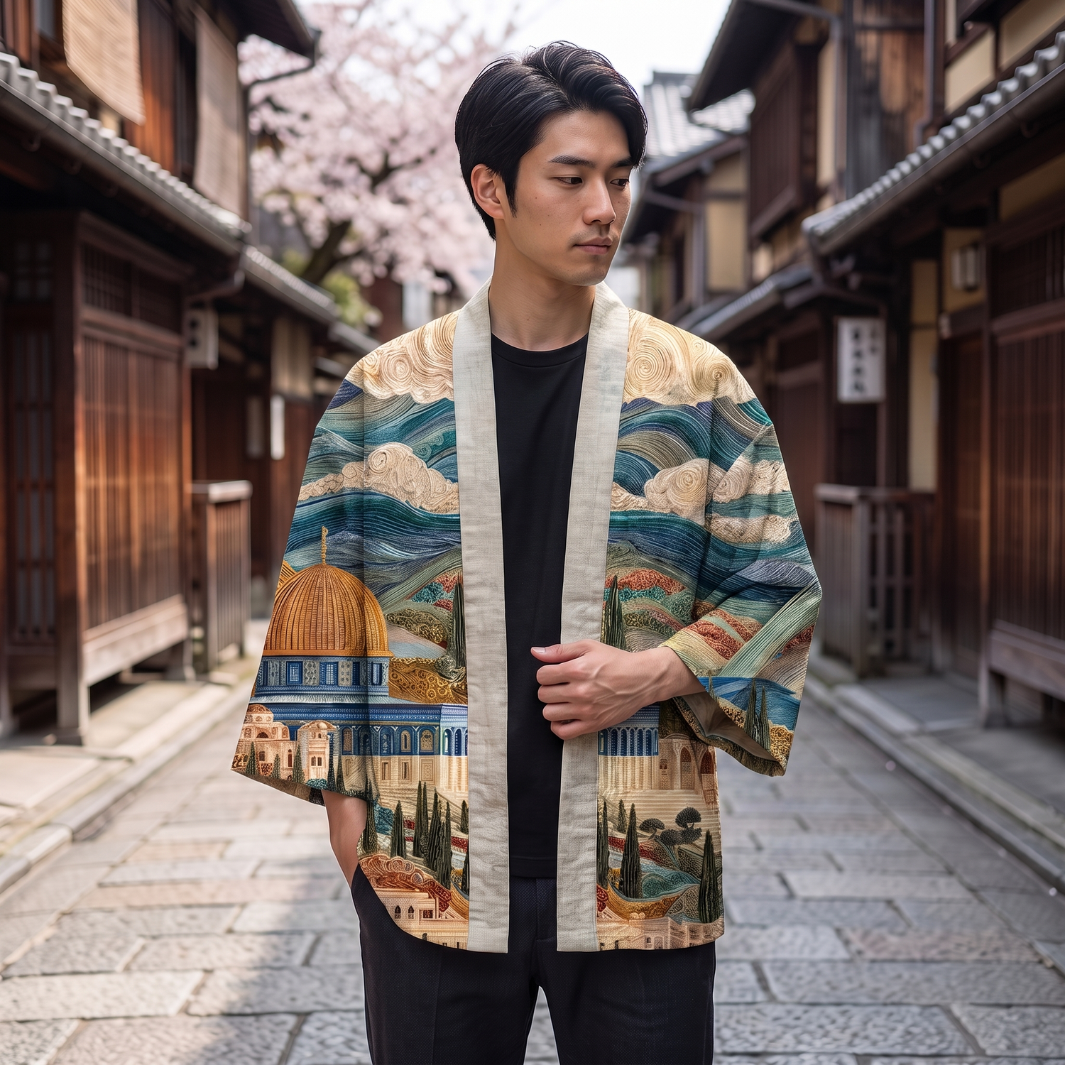 Japan Inspired Kimono Cardigan
