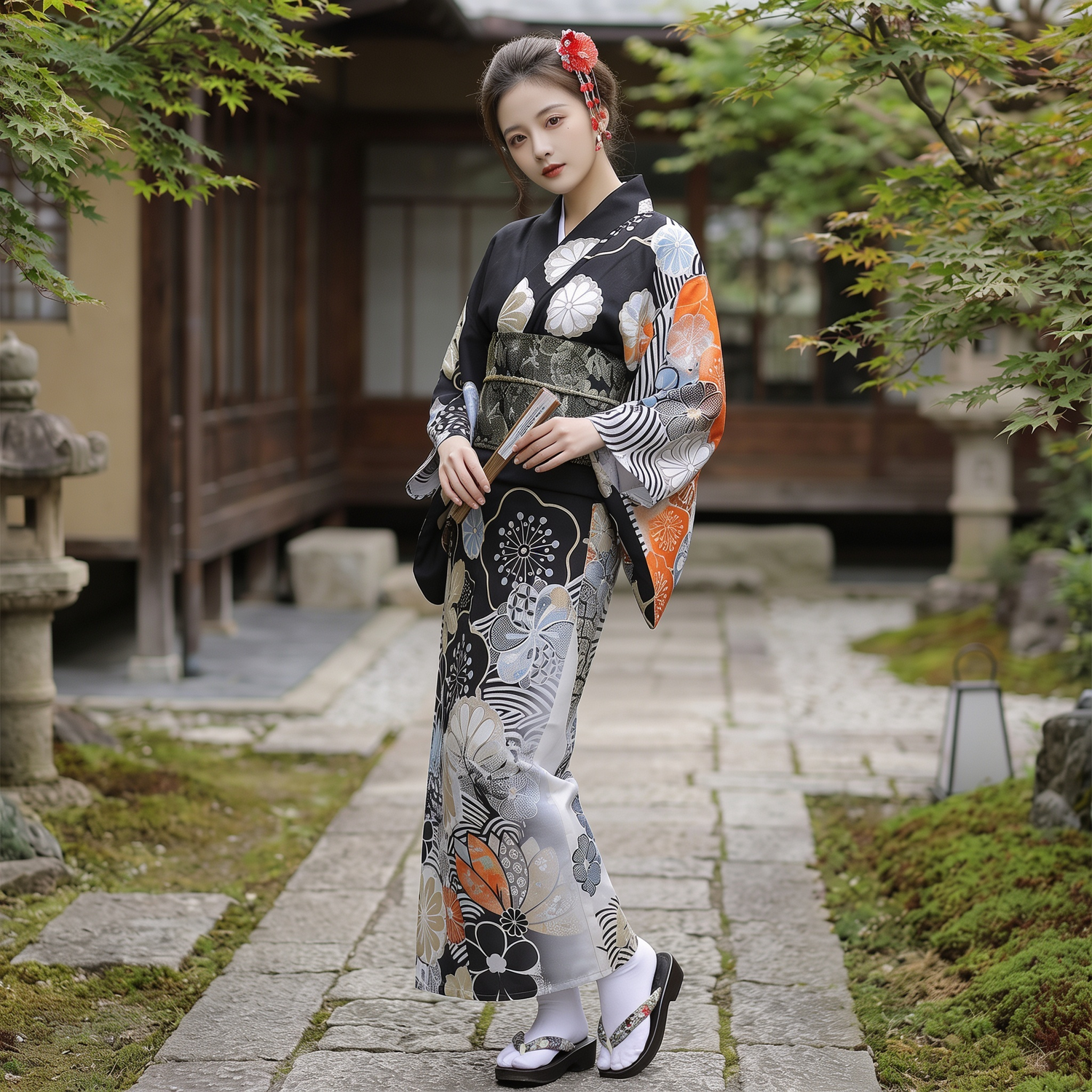 Japanese Floral Yukata