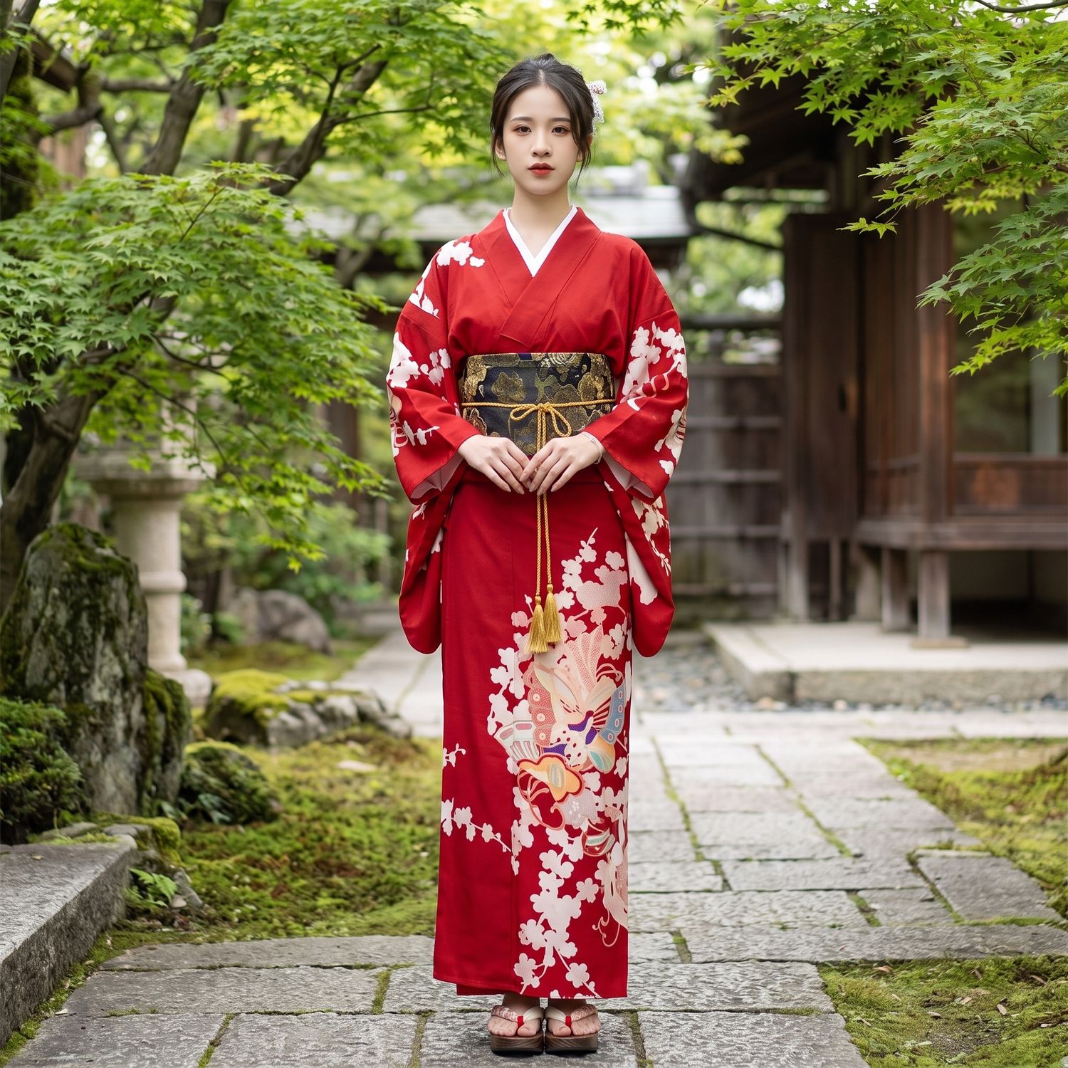 Womens Yukata Robe