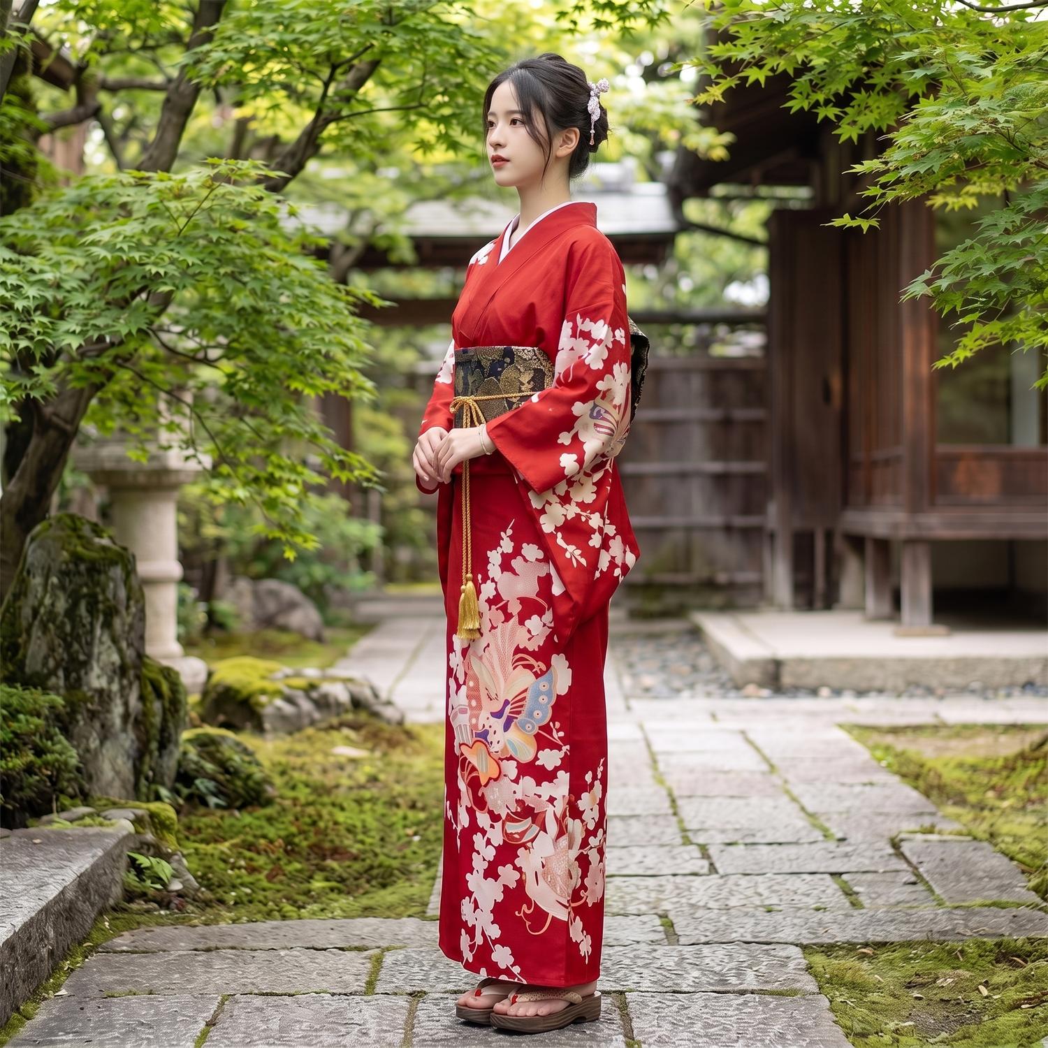 Womens Yukata Robe