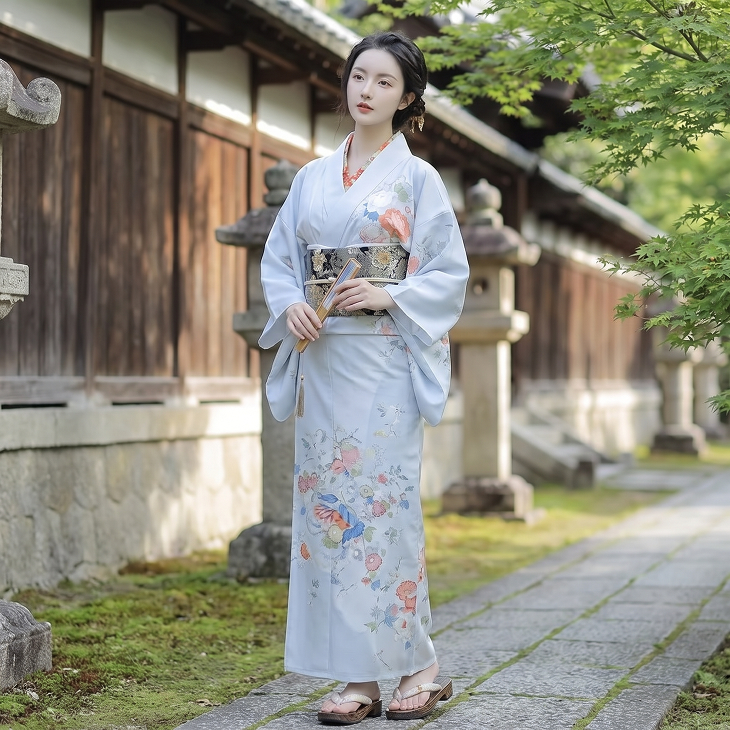 Japanese Yukata Women