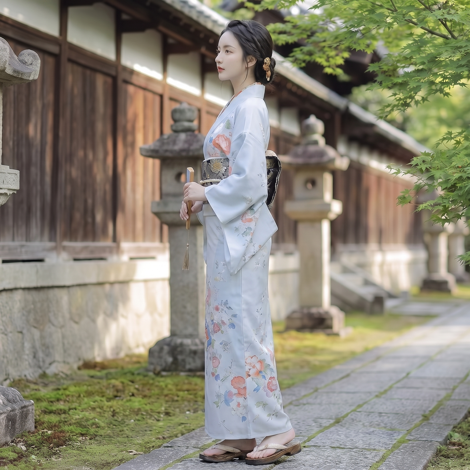 Japanese Yukata Women
