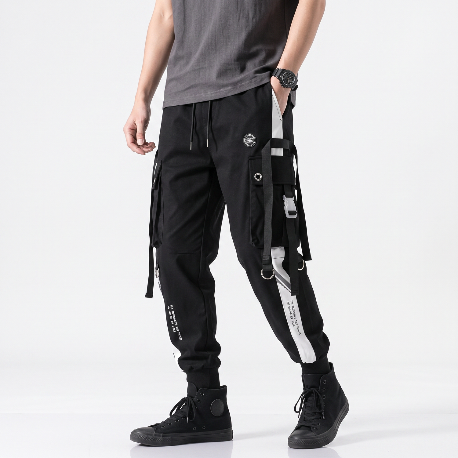 Japanese Streetwear Cargo Pants