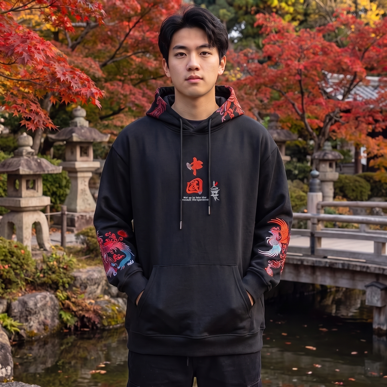 Japanese Style Hoodies for Men