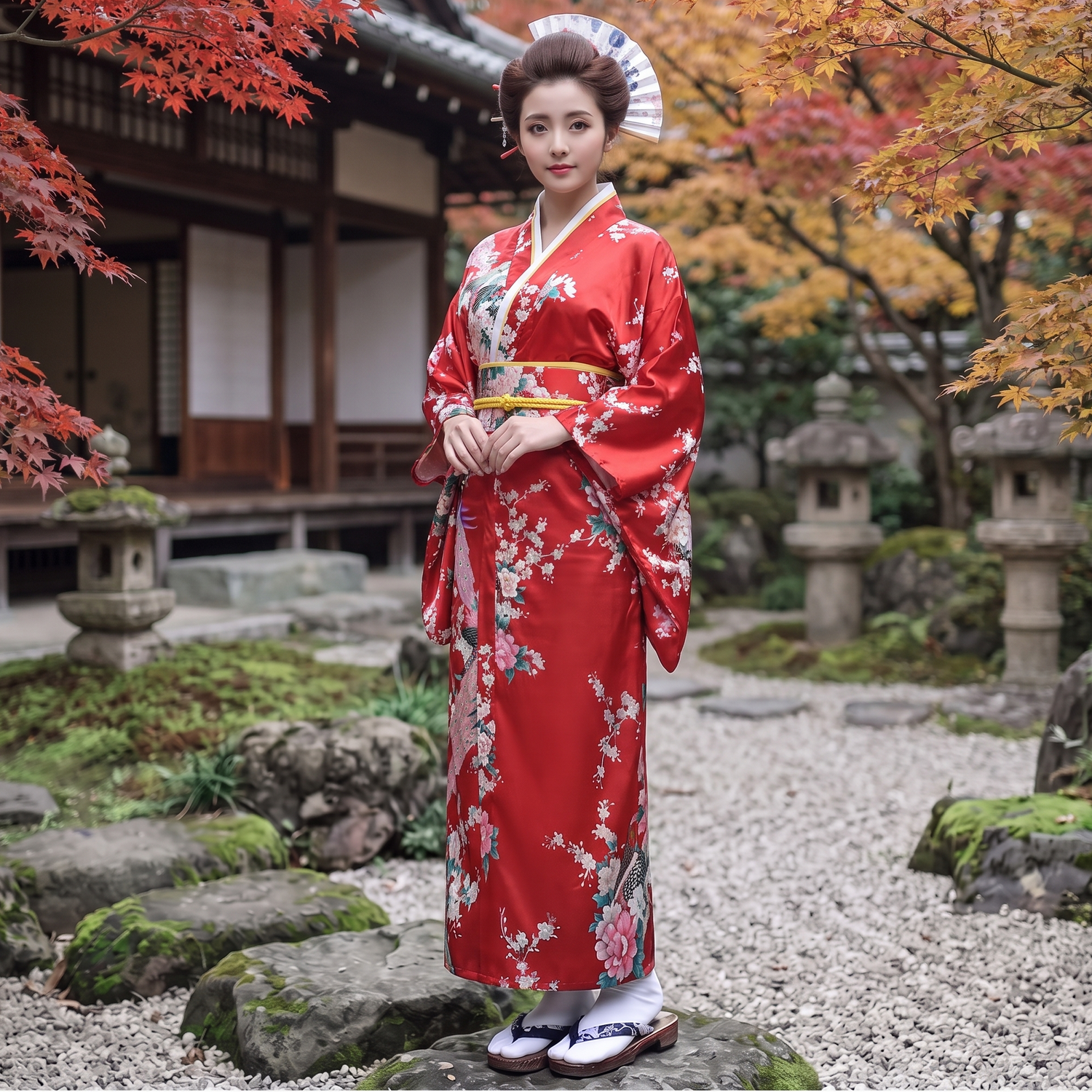 Long Kmono Womens