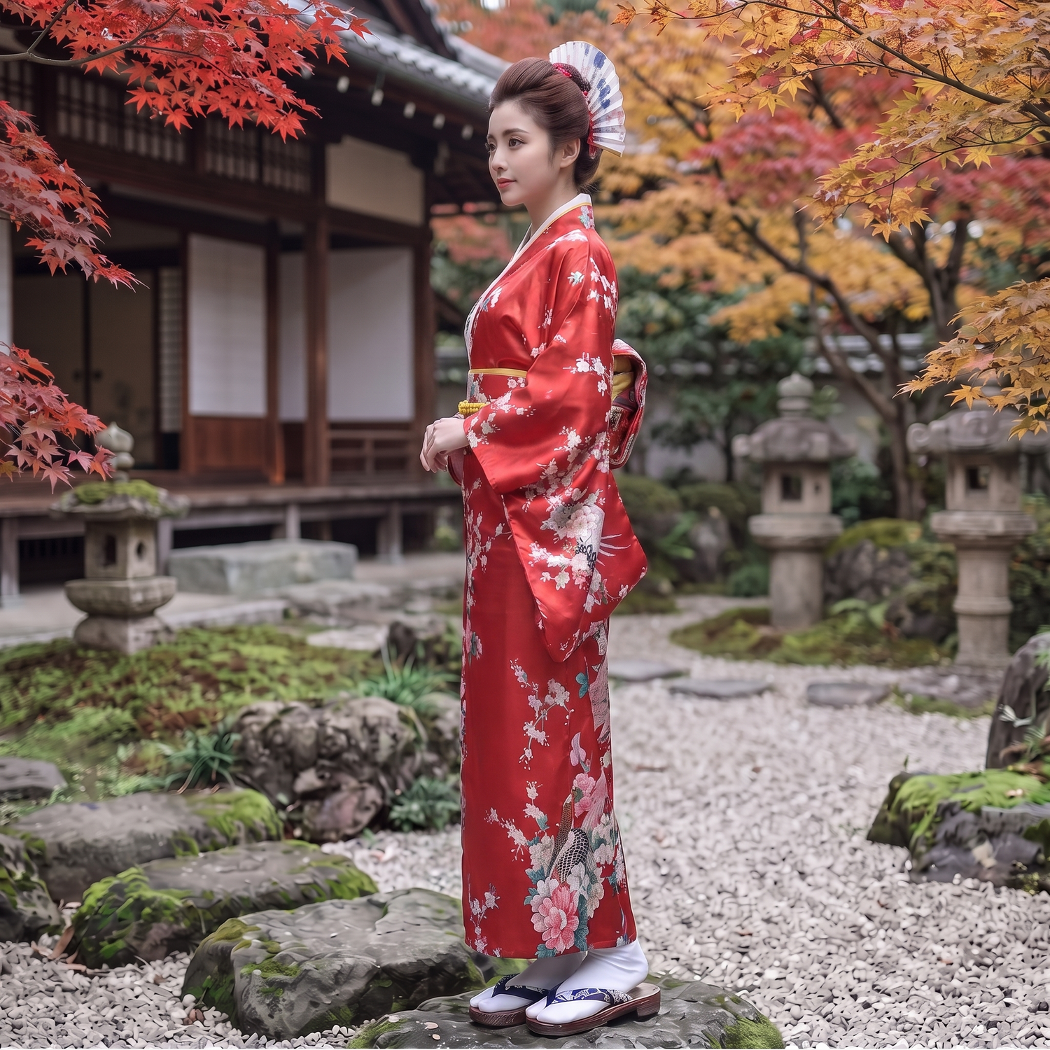 Long Kmono Womens