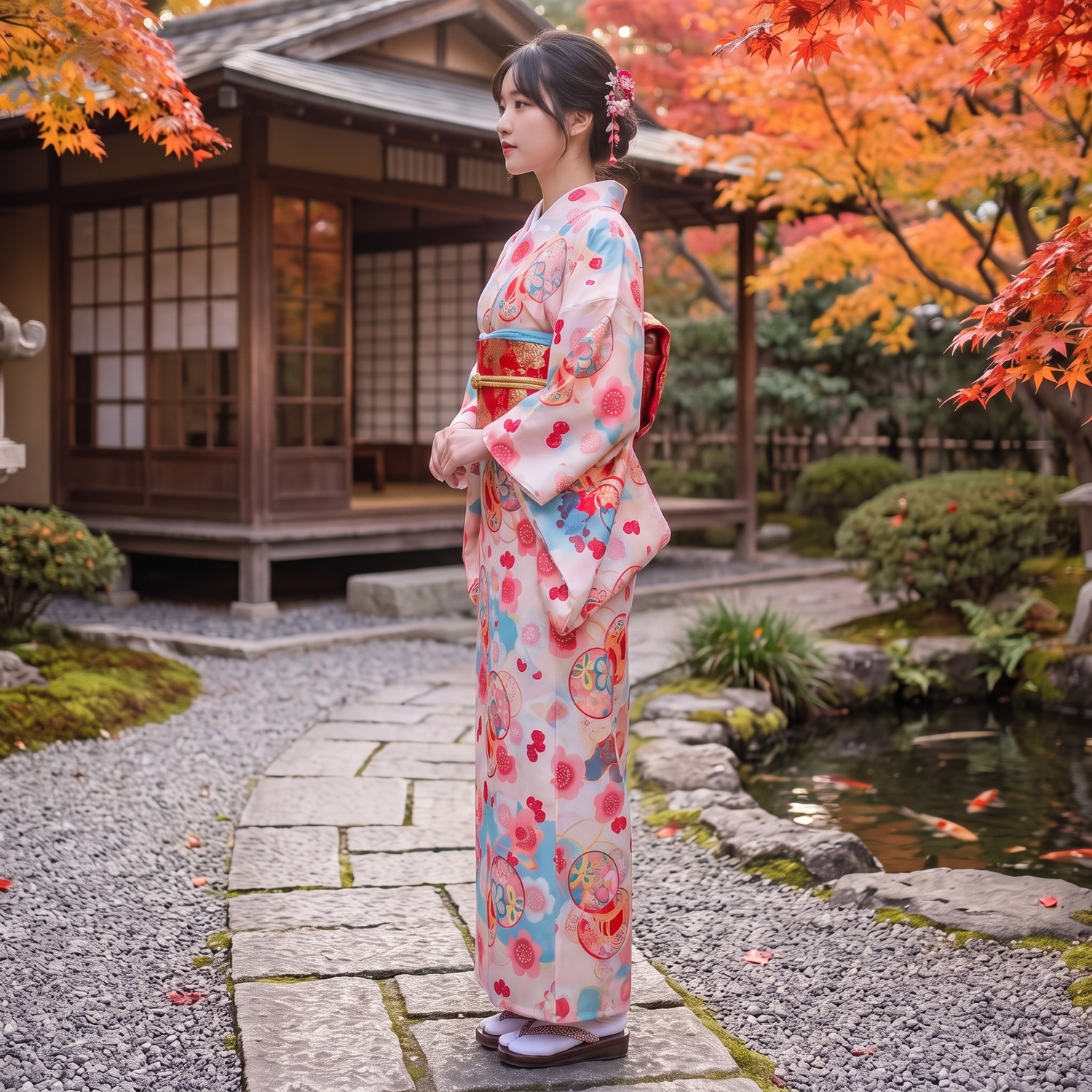 Long Kimono Robe Womens
