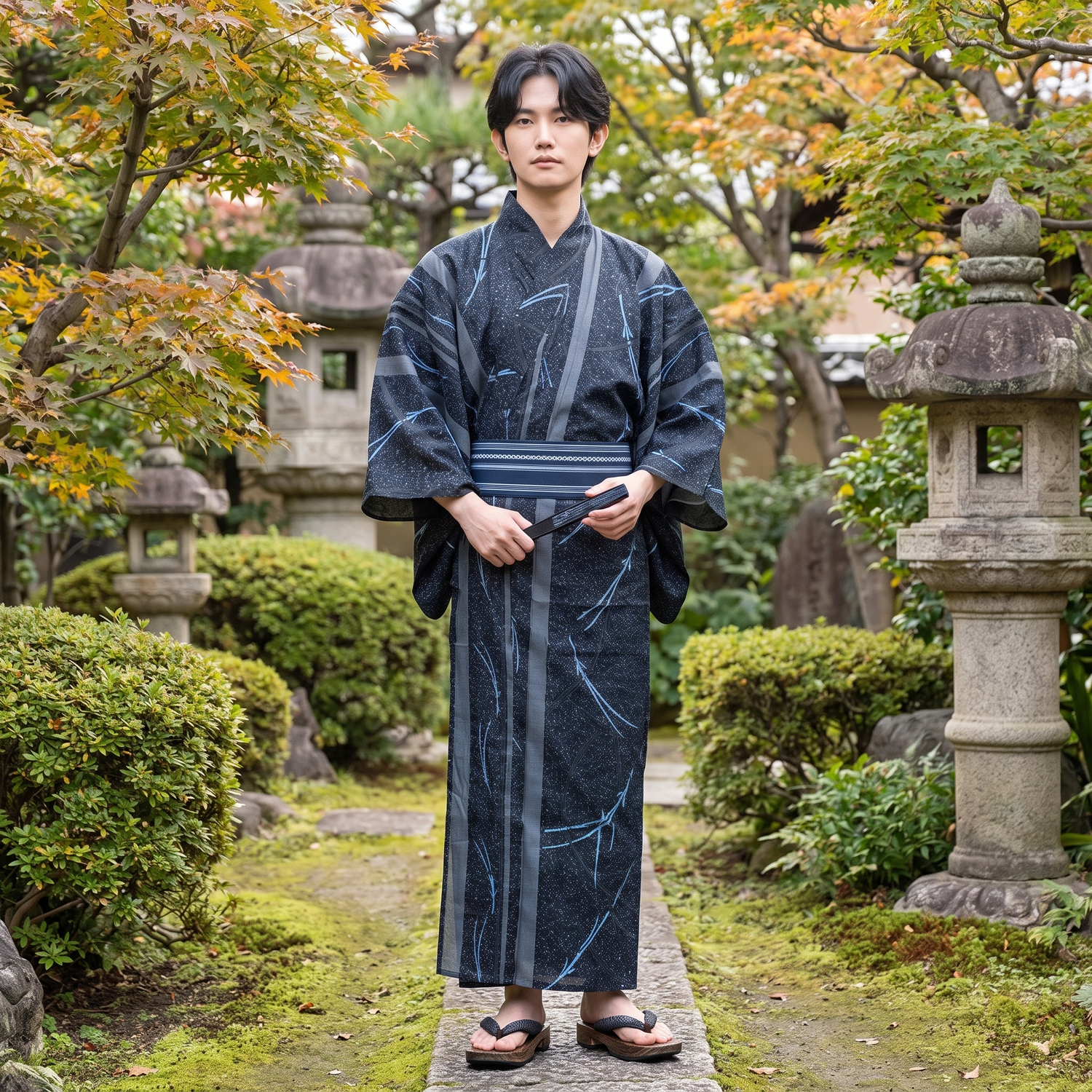 Men's Japanese Kimono