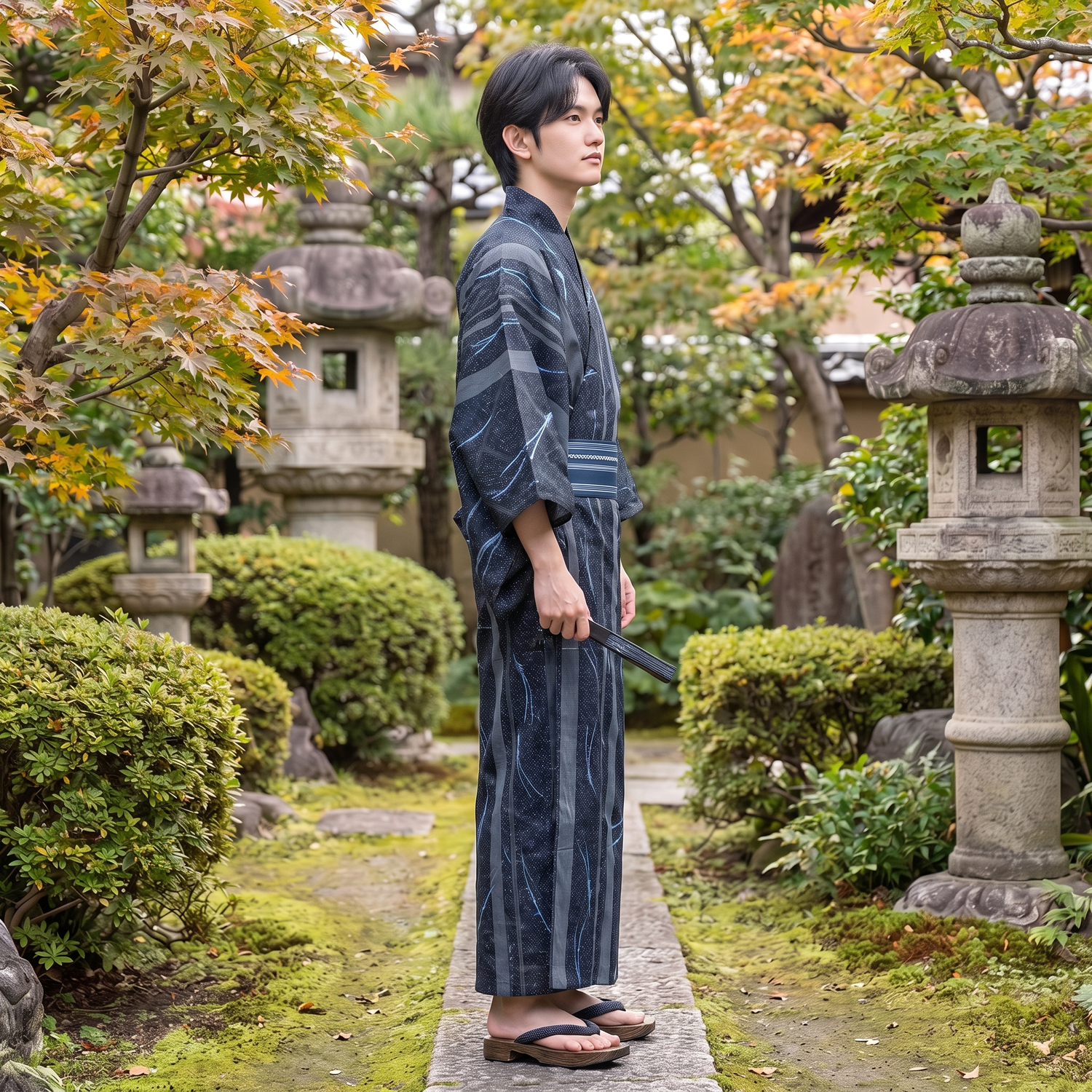 Men's Japanese Kimono
