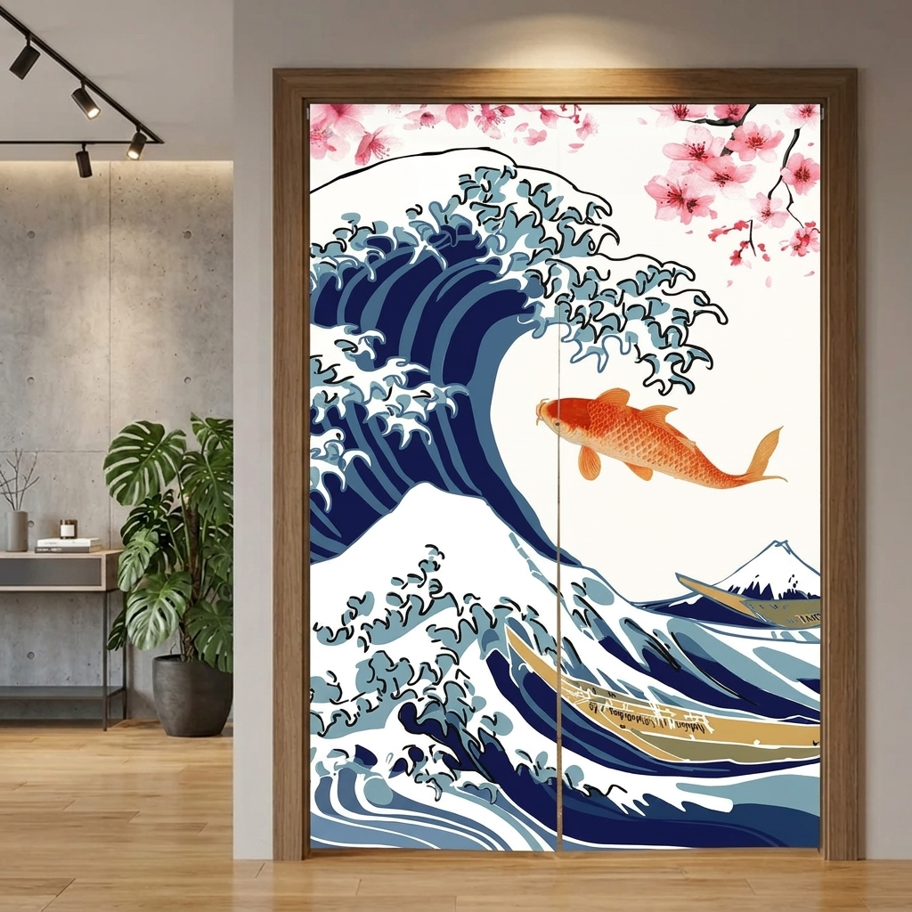 Japanese Noren Dorway Curtain