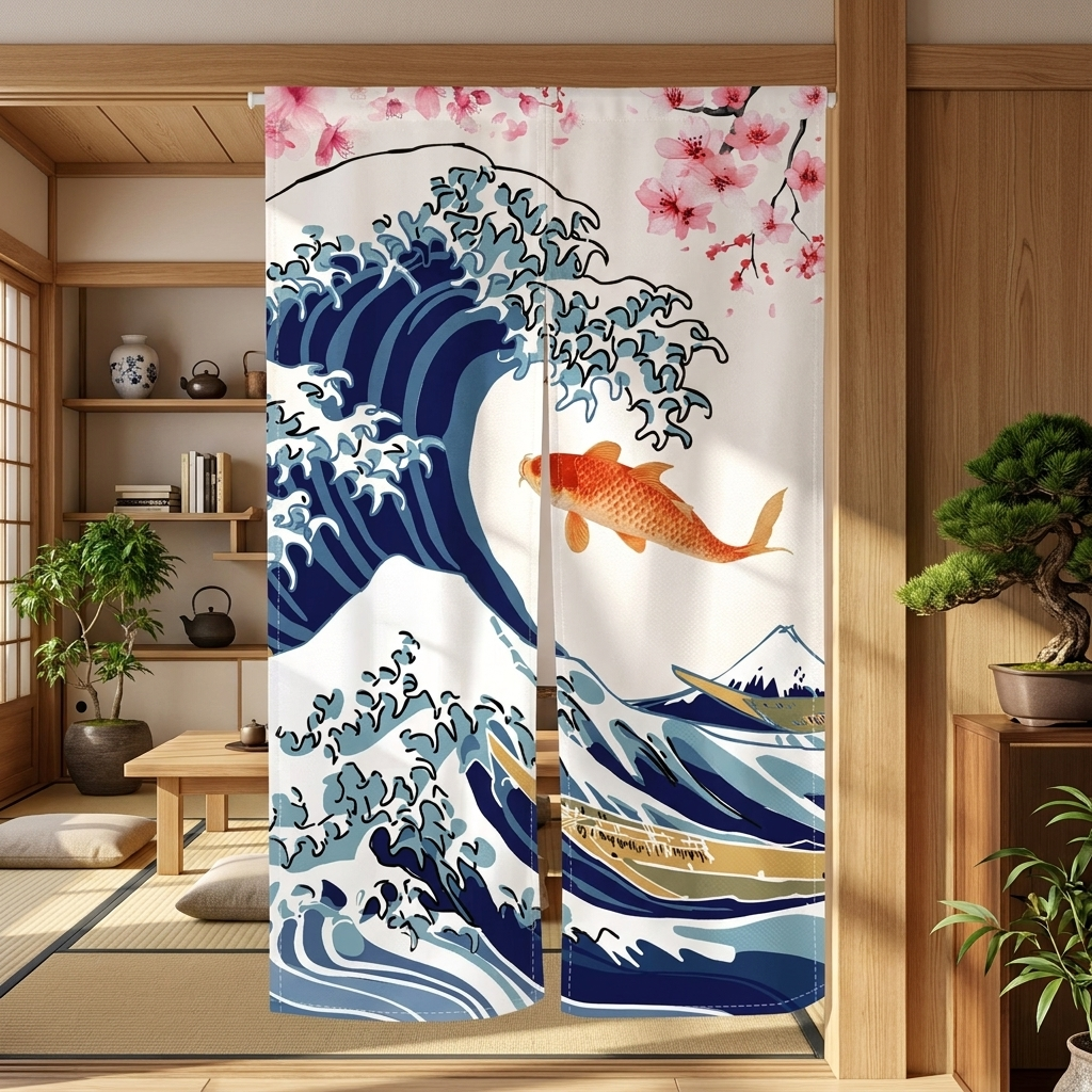 Japanese Noren Dorway Curtain