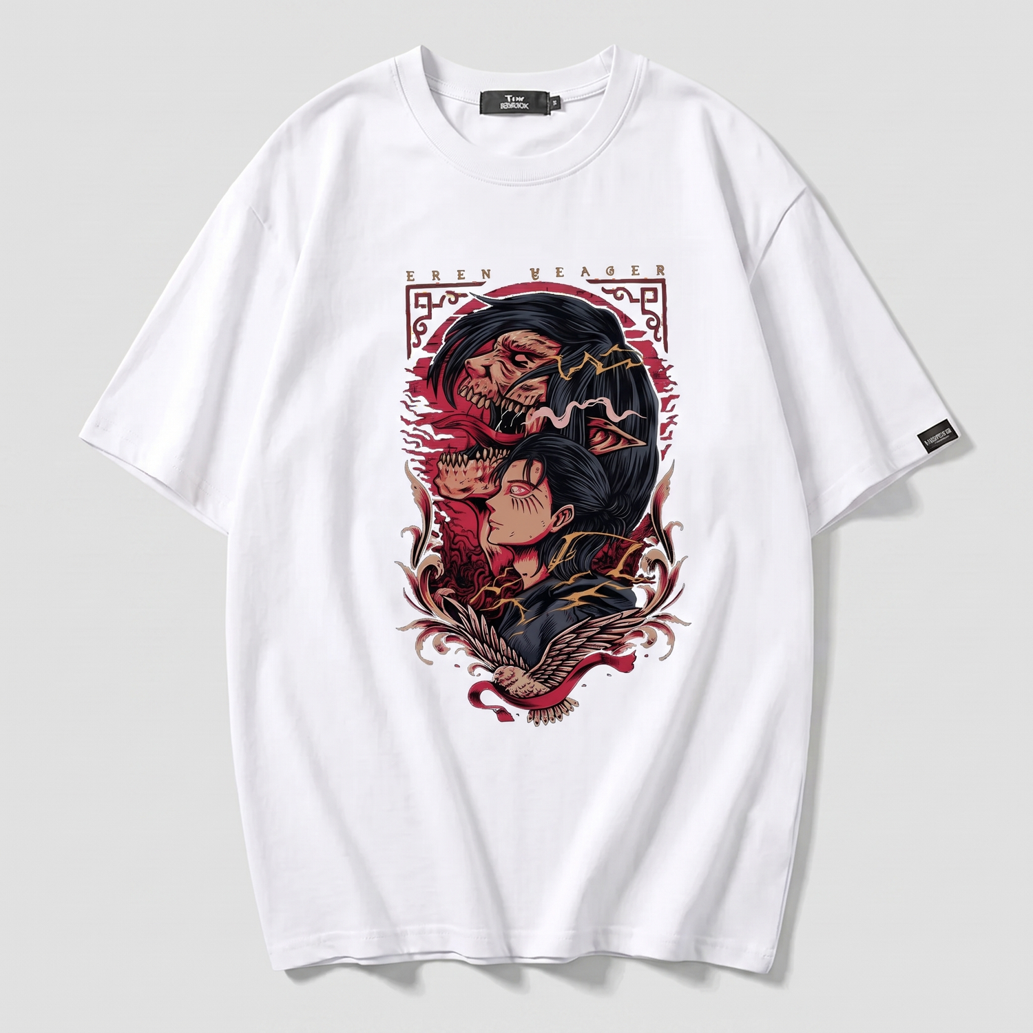 Japanese Men Streetwear T-shirt