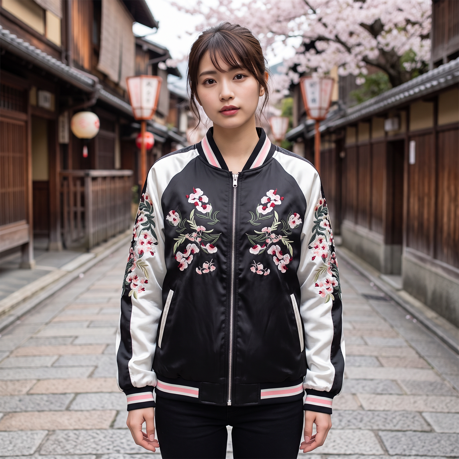 Double Sided Sukajan Embroidered Jacket