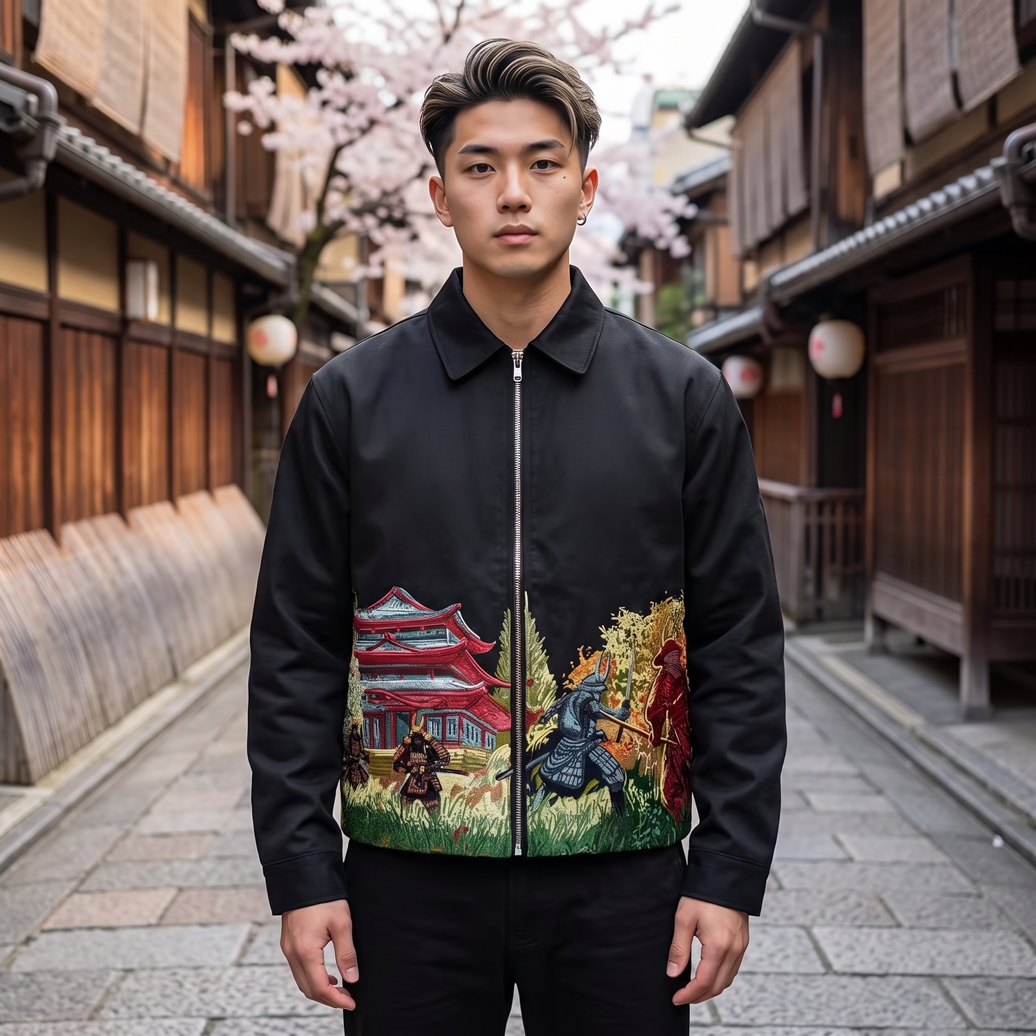 Japanese Mens Jacket Samurai