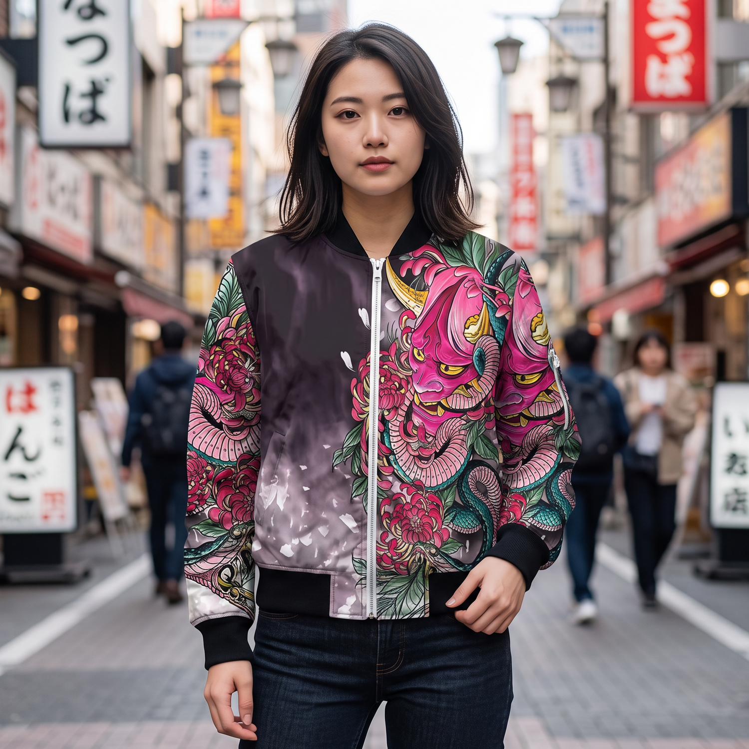 Oni Mask Japanese Jacket