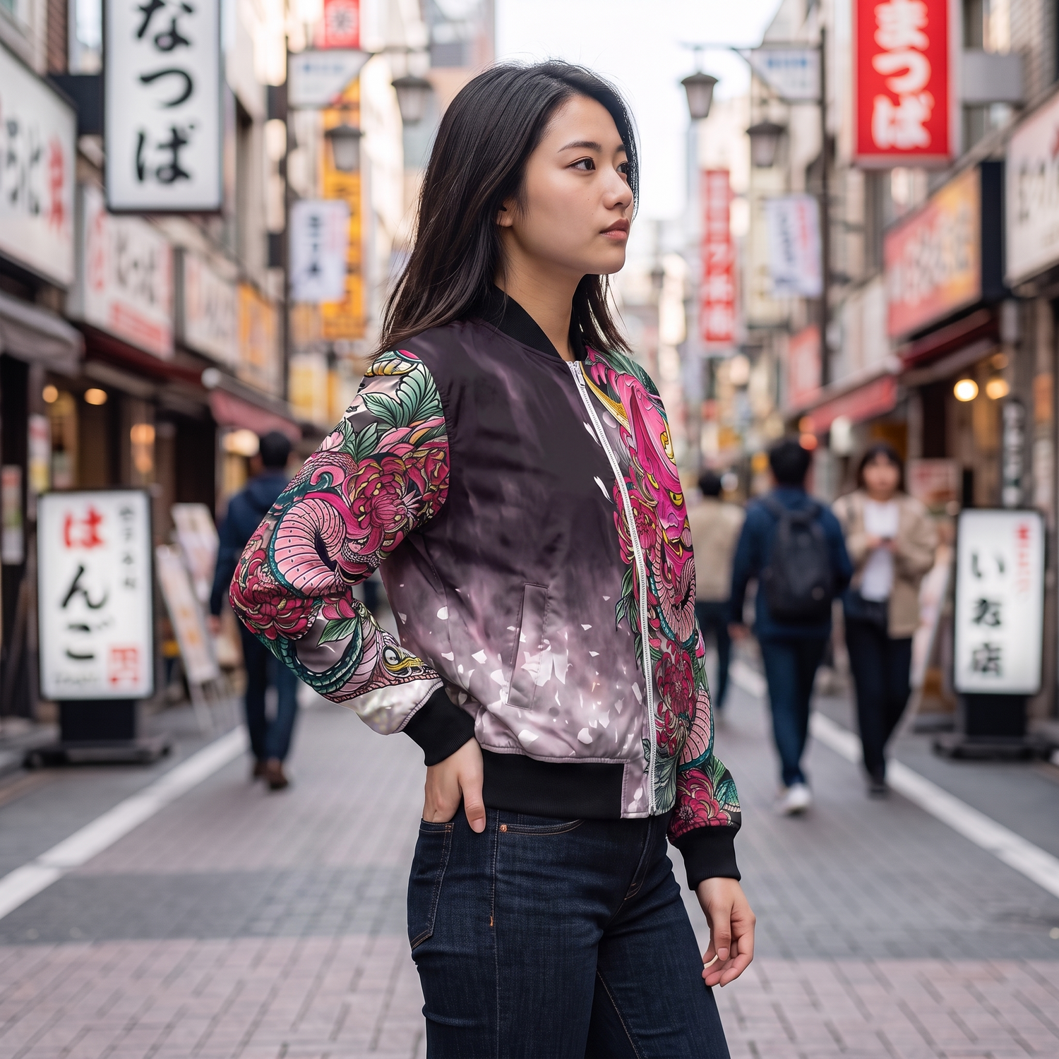 Oni Mask Japanese Jacket