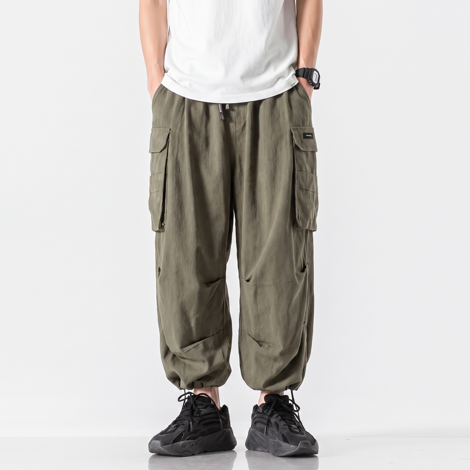 Y2K Japanese Baggy Cargo Pants