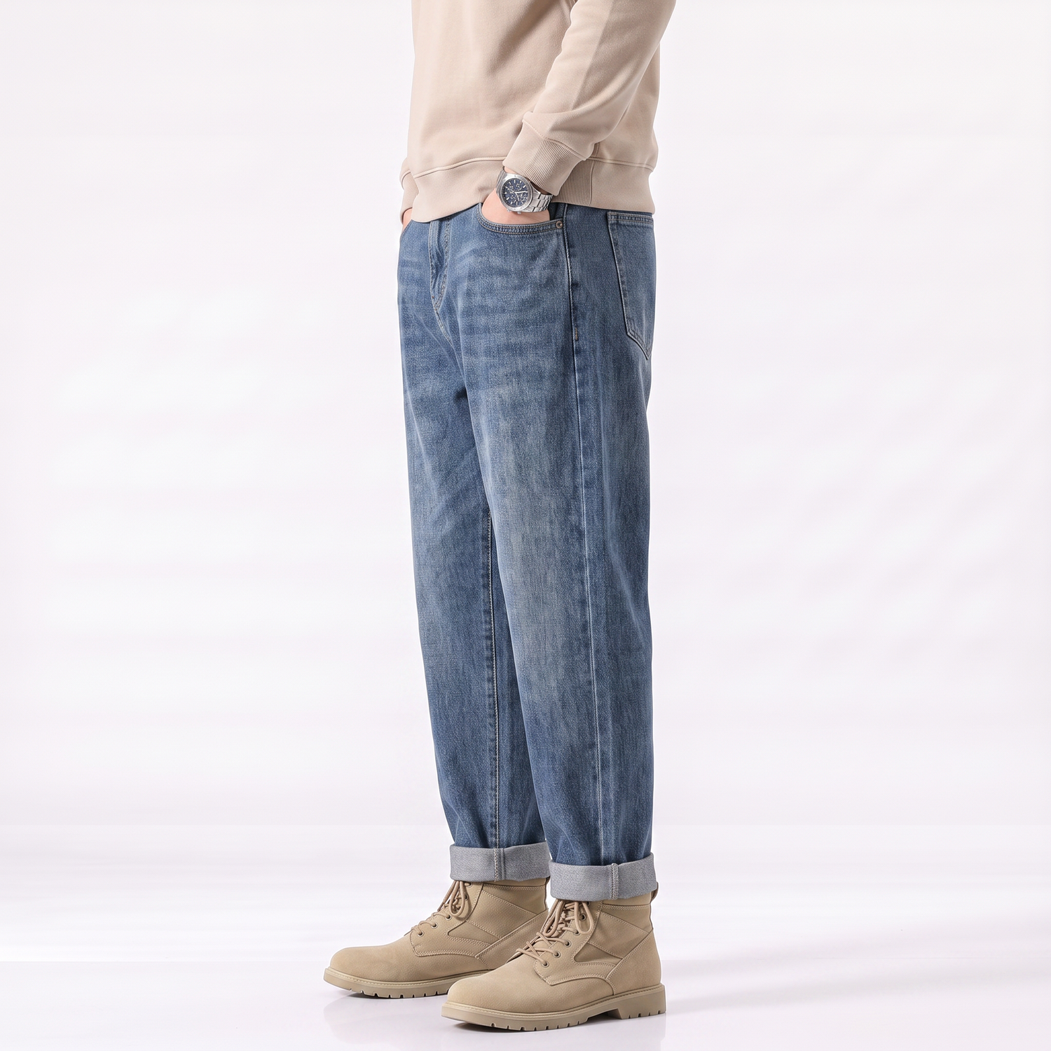 Denim Harajuku Straight Jeans