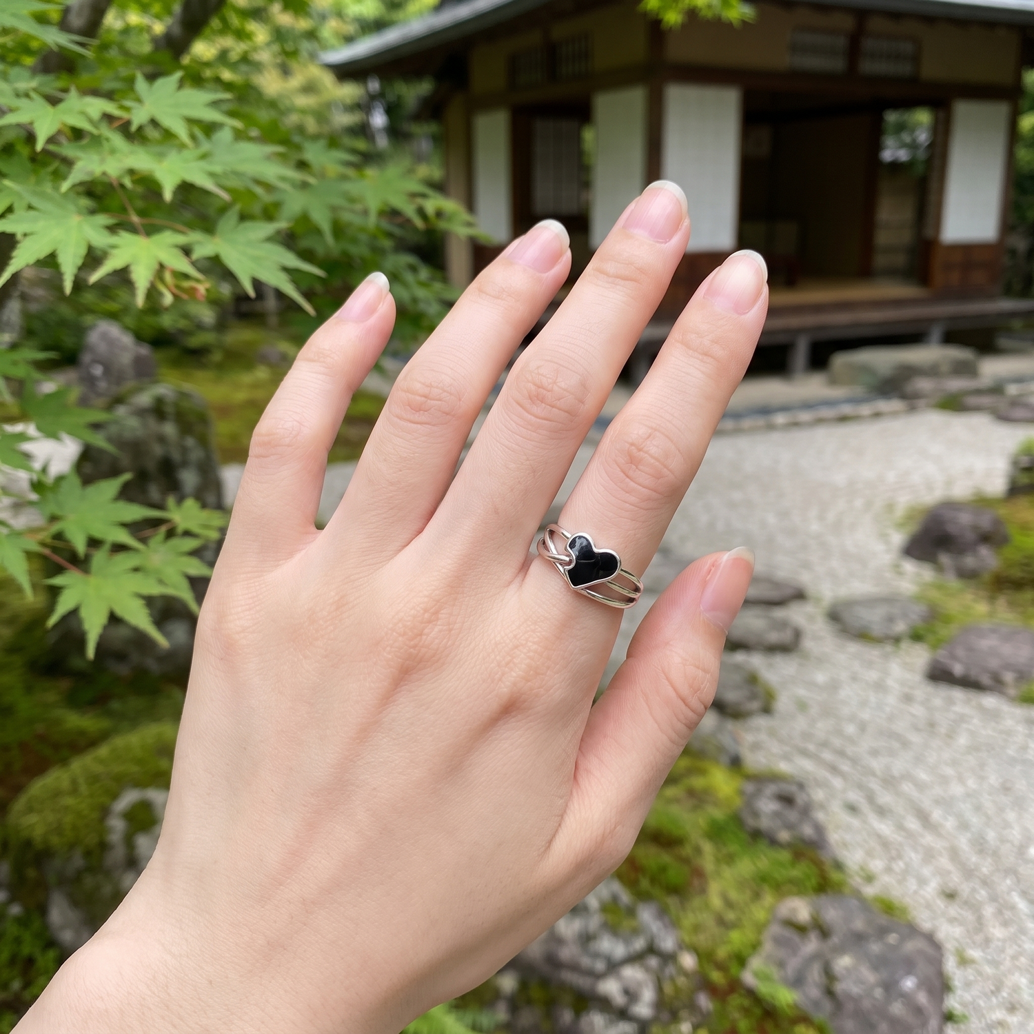 Women’s Silver Heart Ring