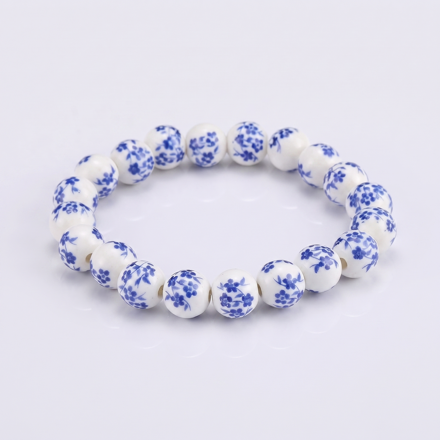Japanese Floral Beads Bracelet