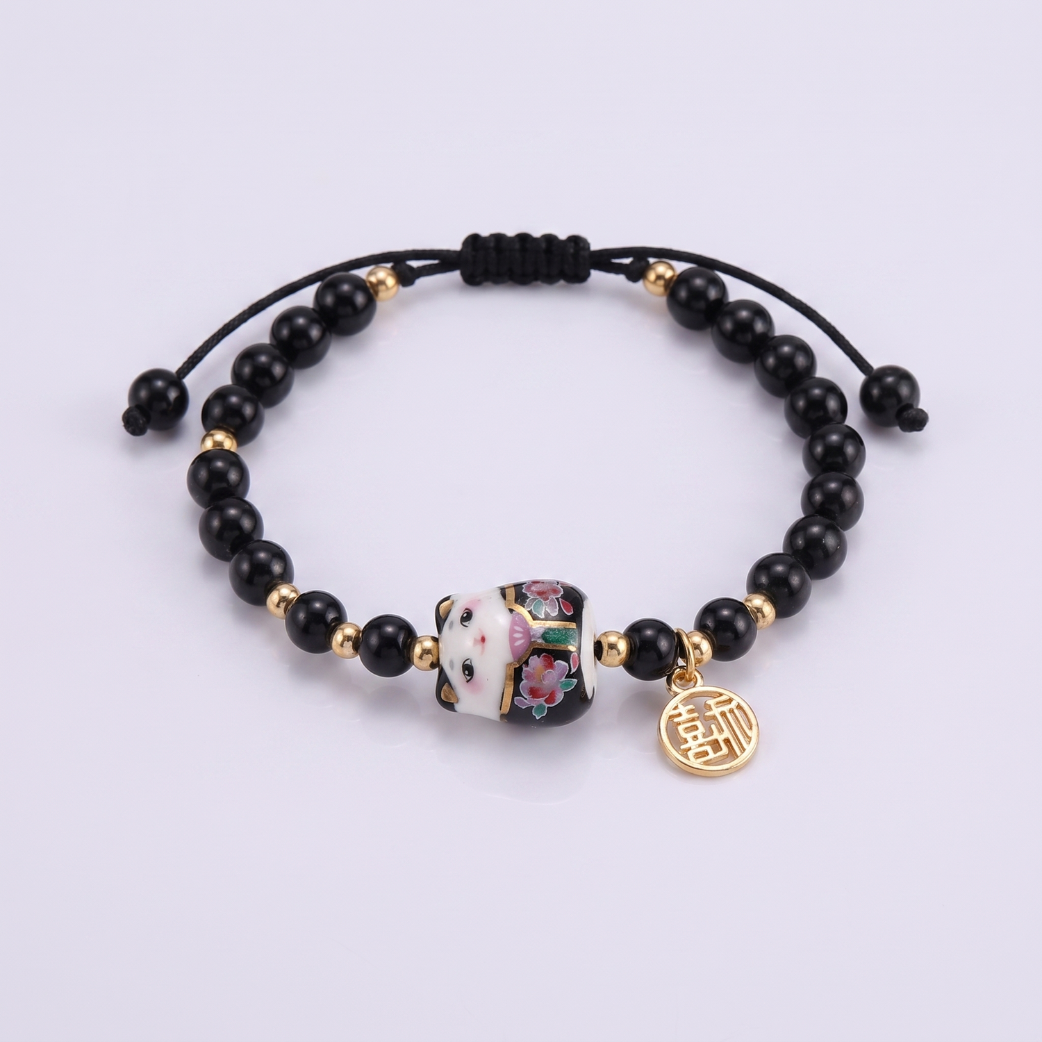 Chinese Style Fortune Cat Bracelet