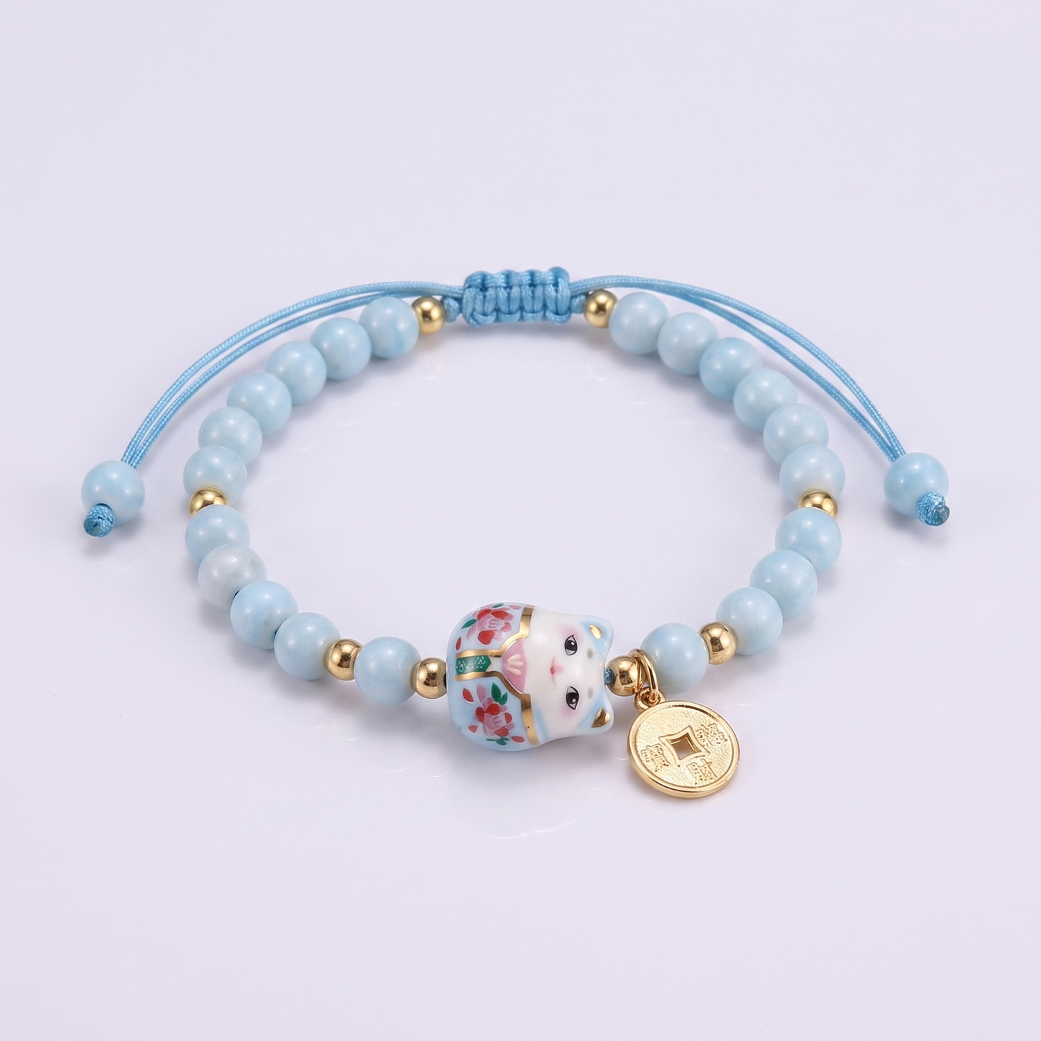 Chinese Style Fortune Cat Bracelet