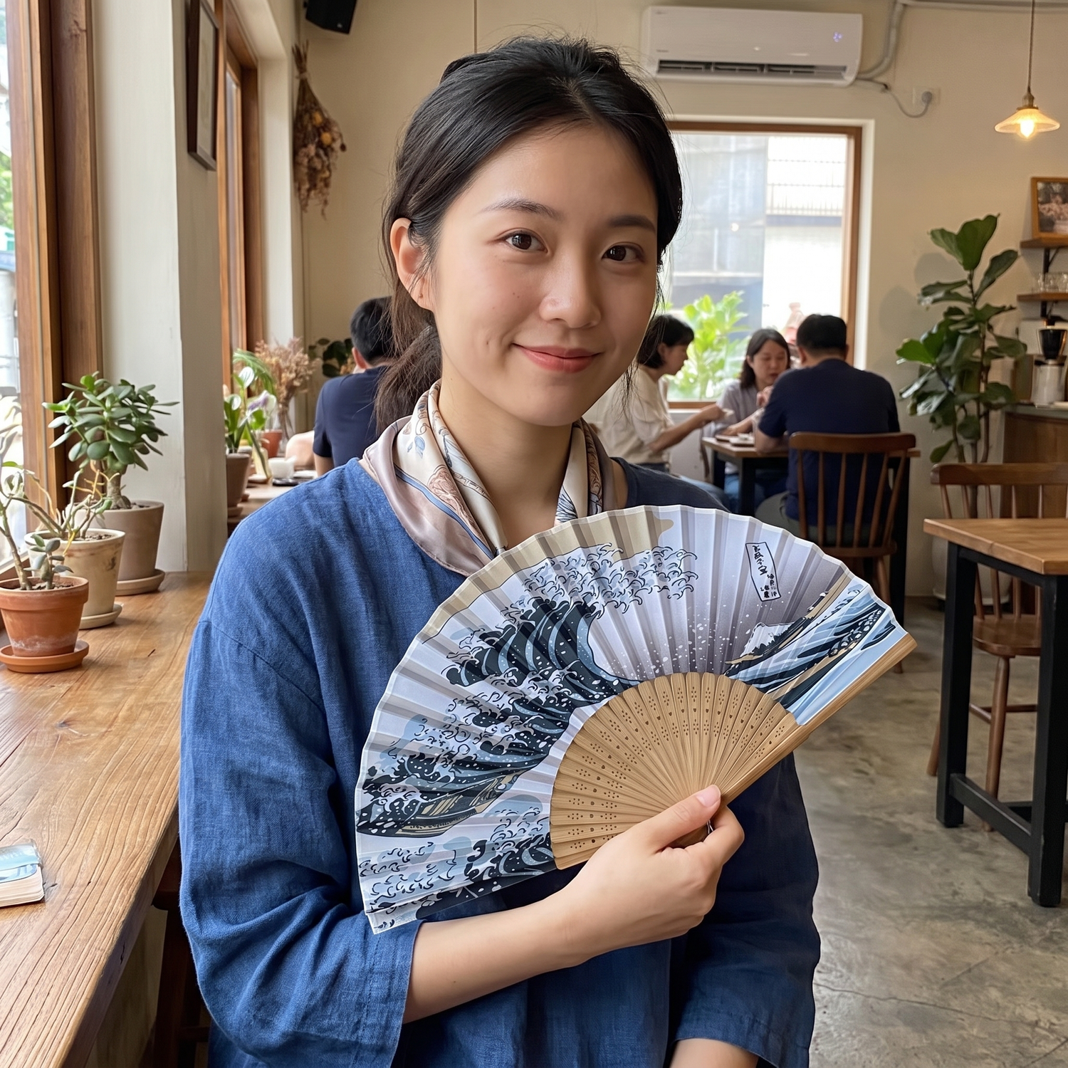 Japanese Wave Fan