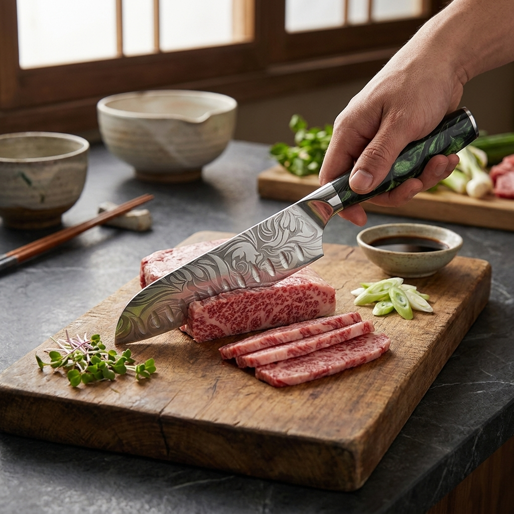 Japanese-Style Santoku Knife