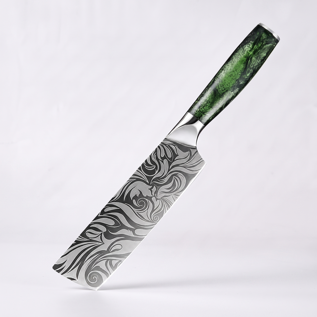 Cleaver Knife with Resin Handle
