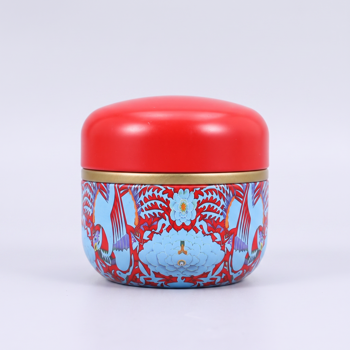 Japanese Metal Tea Box