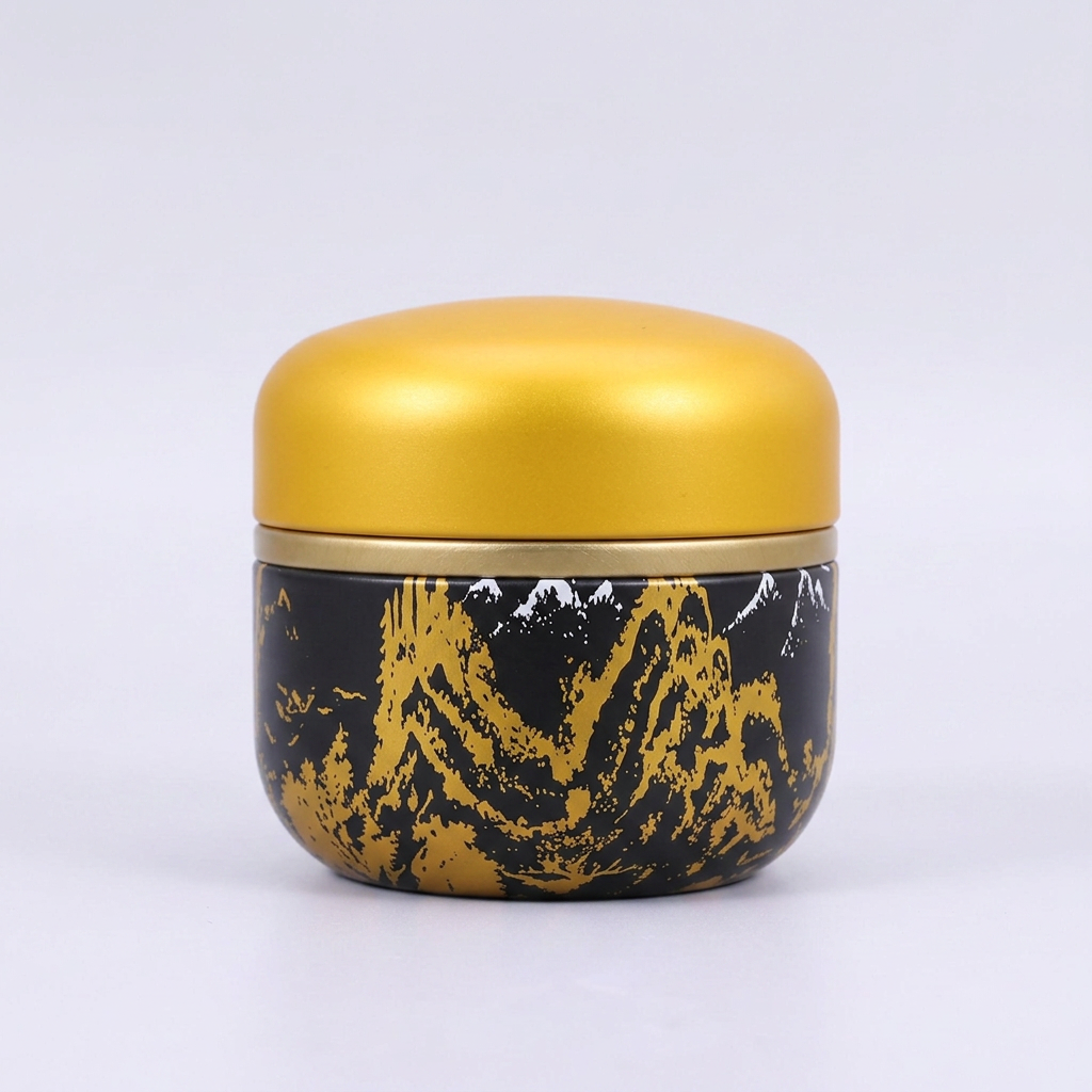 Japanese Metal Tea Box