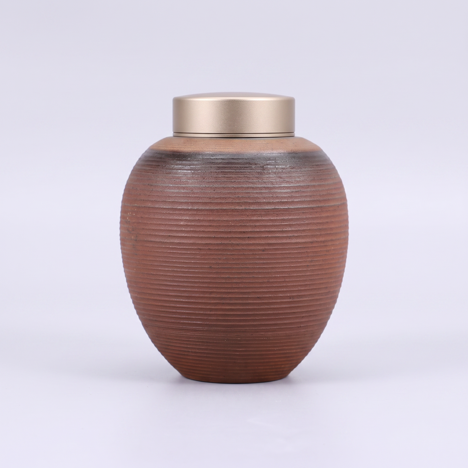 Japanese Pottery Tea Canister