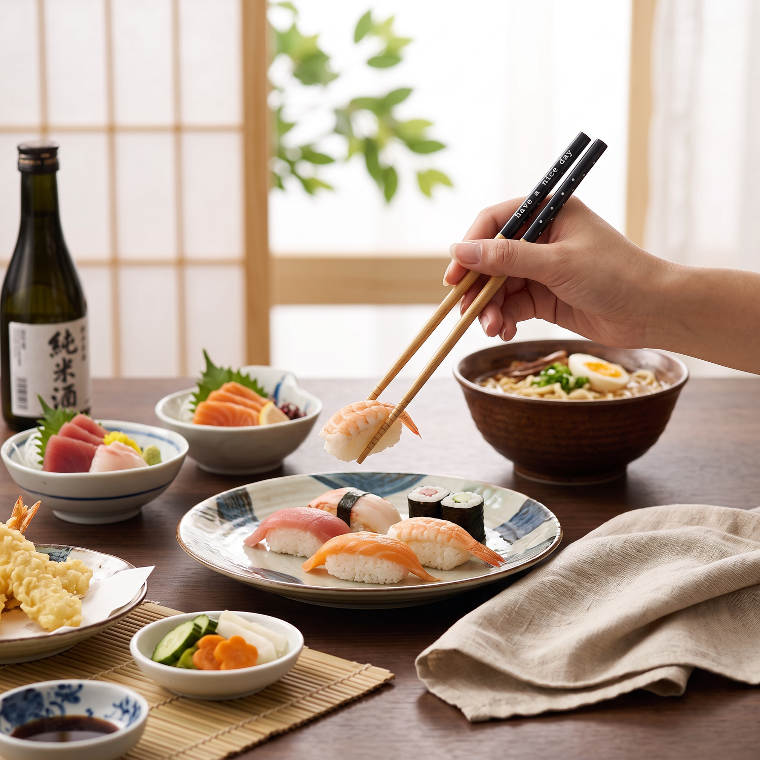 Bamboo Japanese Chopsticks
