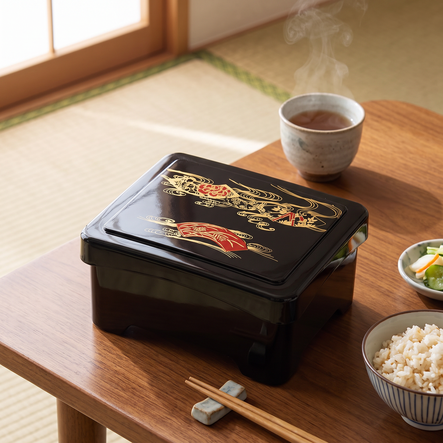 Decorative Japanese Lunch Box