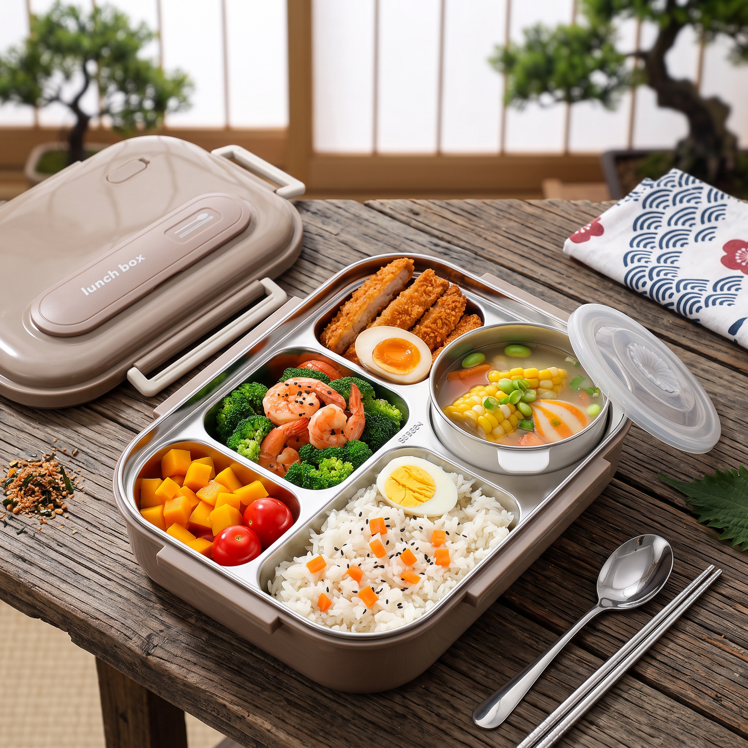 Japanese Insulated Lunch Box