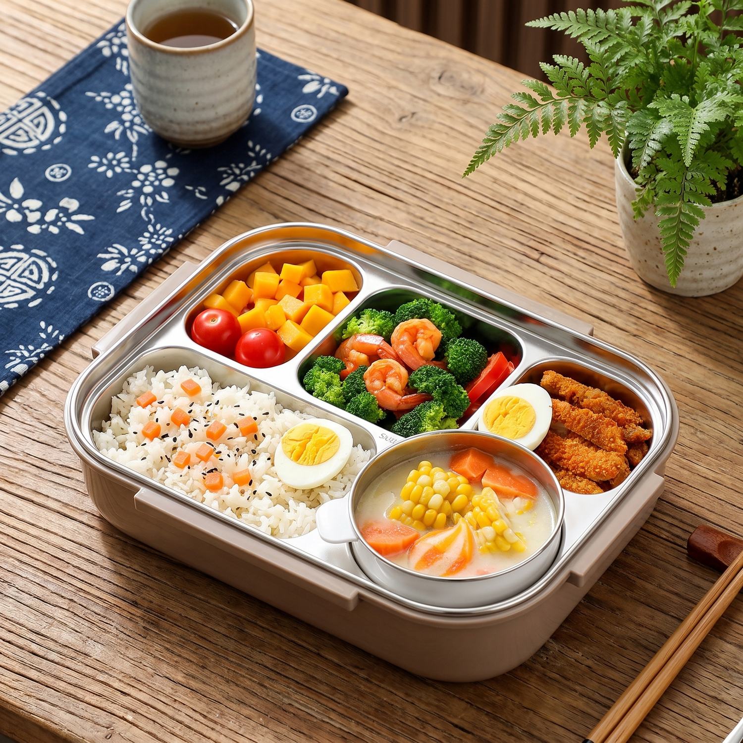 Japanese Insulated Lunch Box
