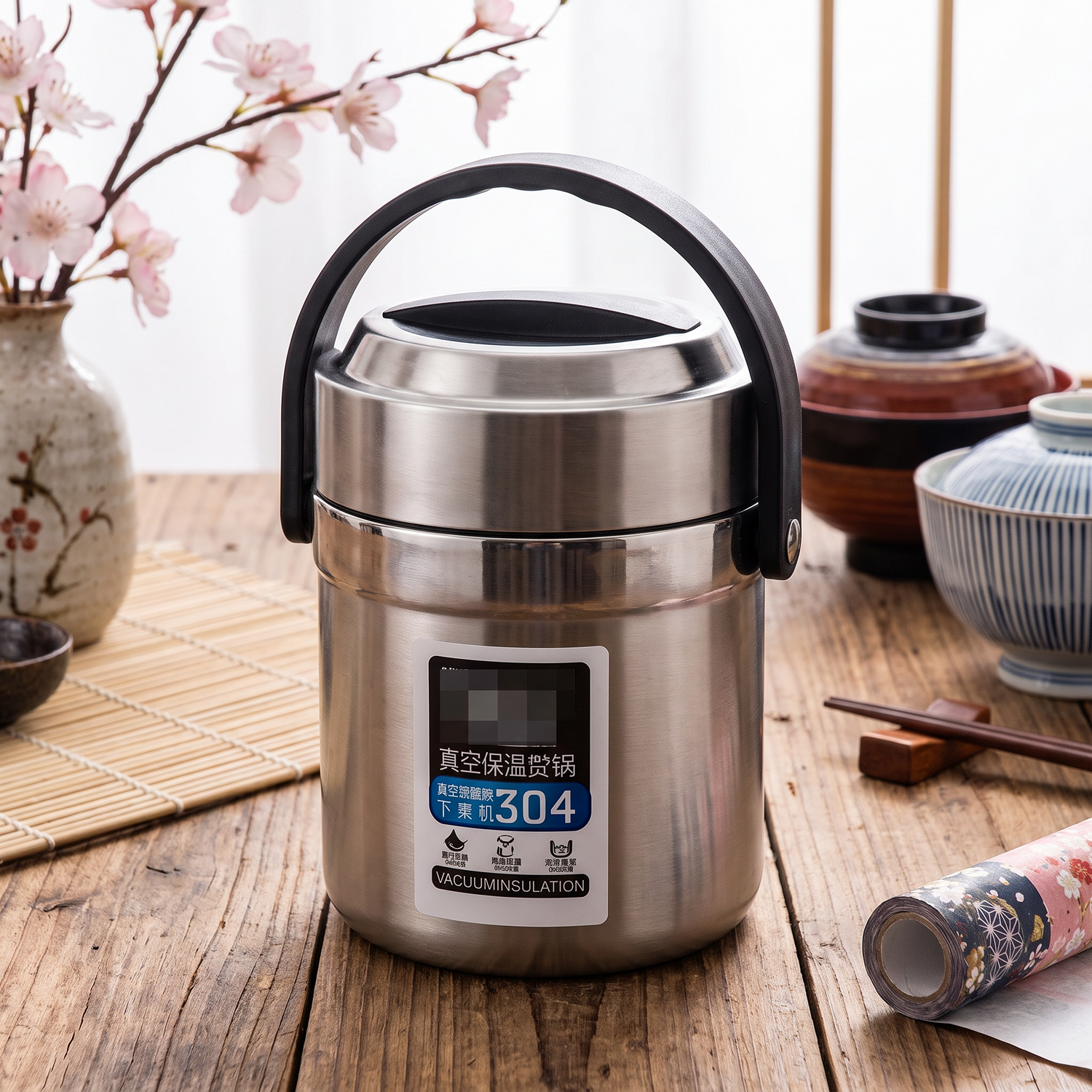 Insulated Japanese Lunch Box