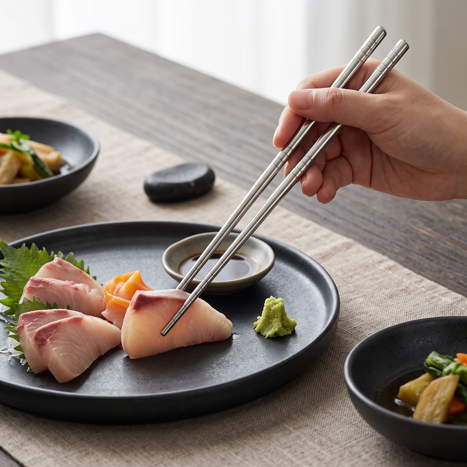 Japanese Metal Chopsticks
