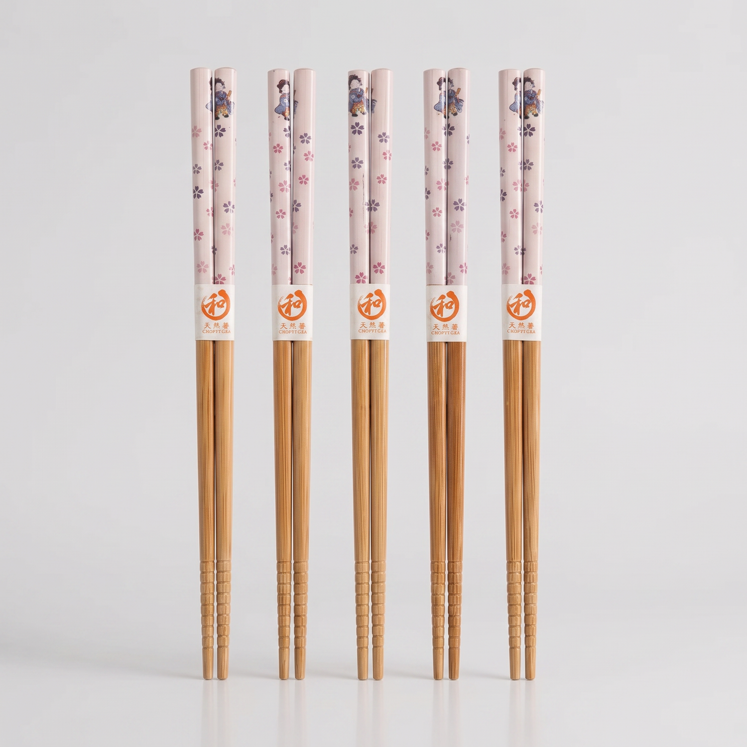 Japanese Style Floral Chopsticks