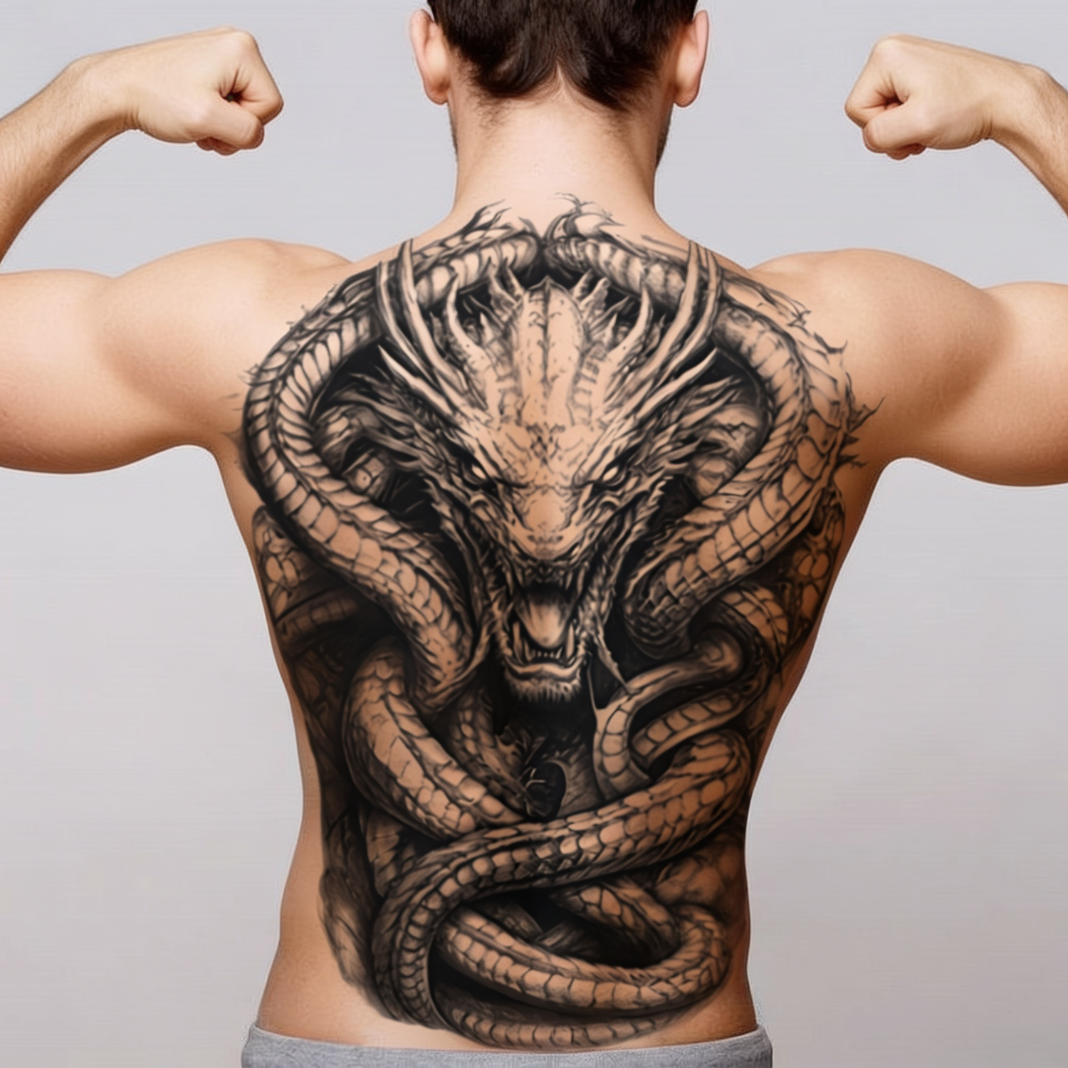 Japanese Temporary Tattoo Men