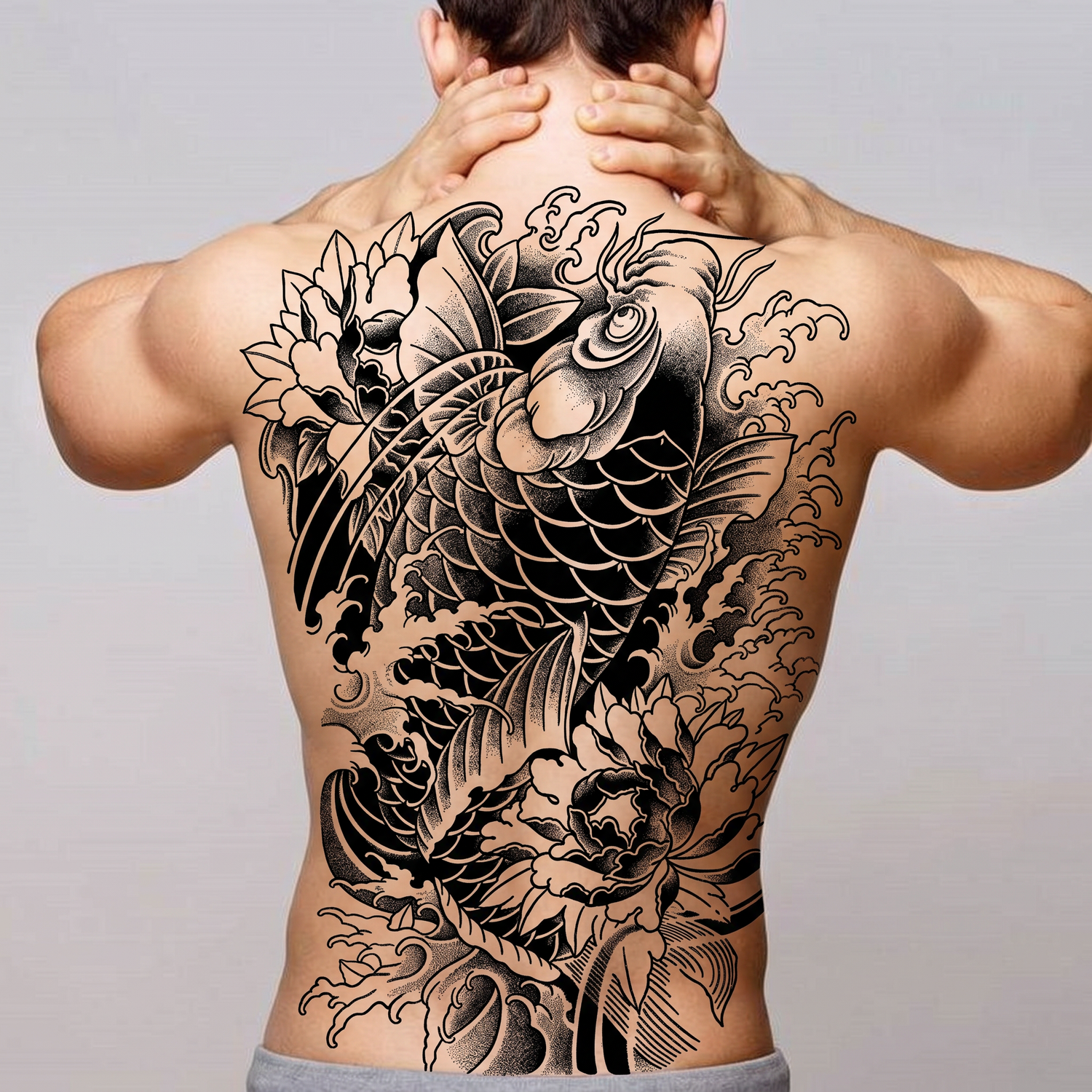 Japanese Koi Carp Tattoo