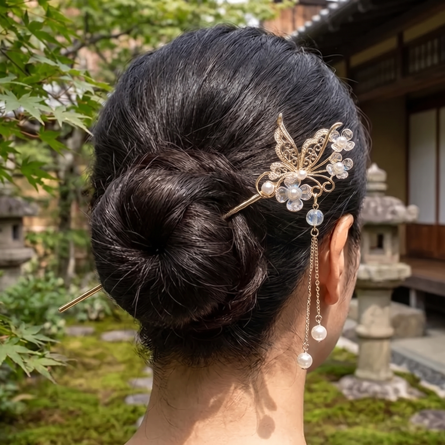 Japanese Butterfly Kanzashi