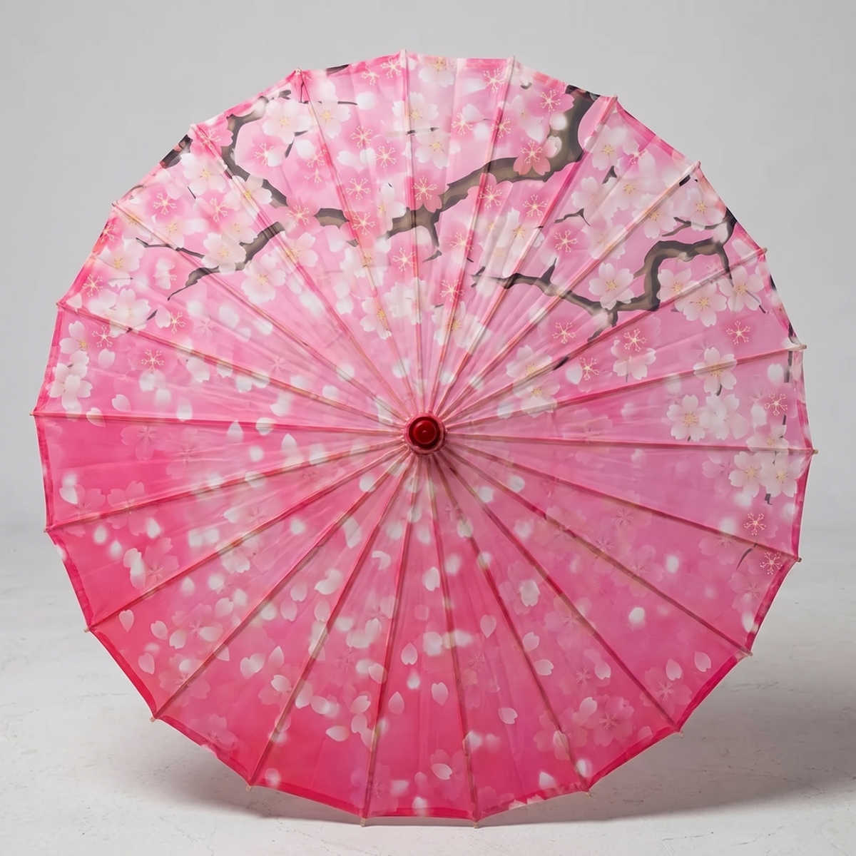 Traditional Floral Japanese Umbrella