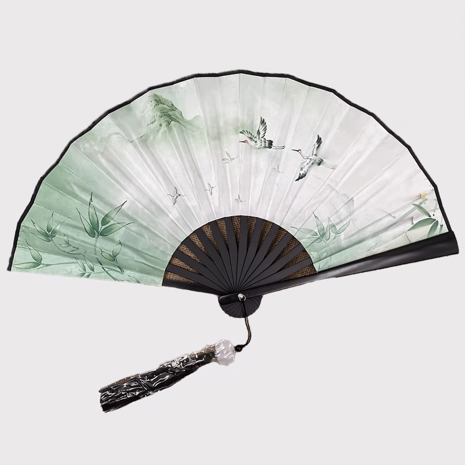 Japanese Portable Crane Fan
