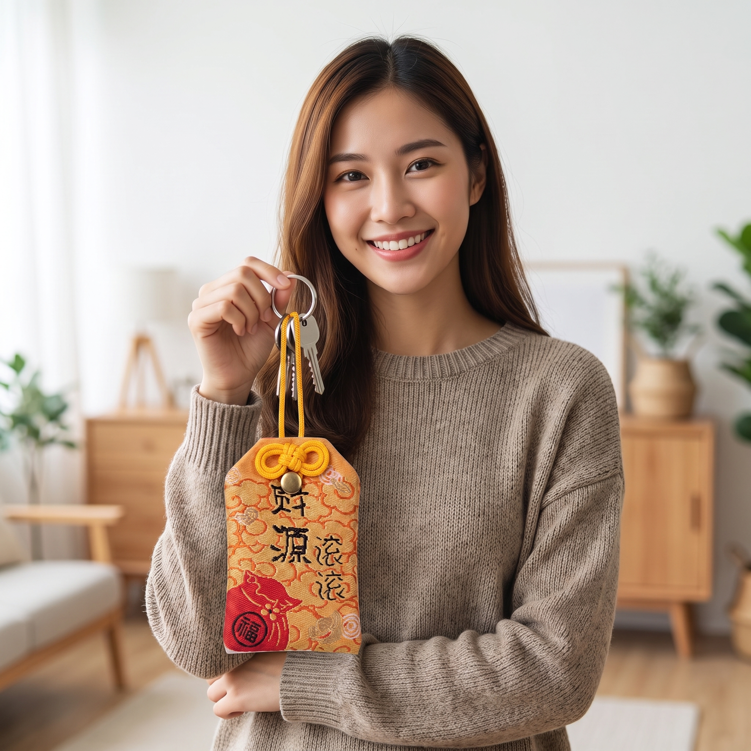 Omamori Neko Lucky Charm