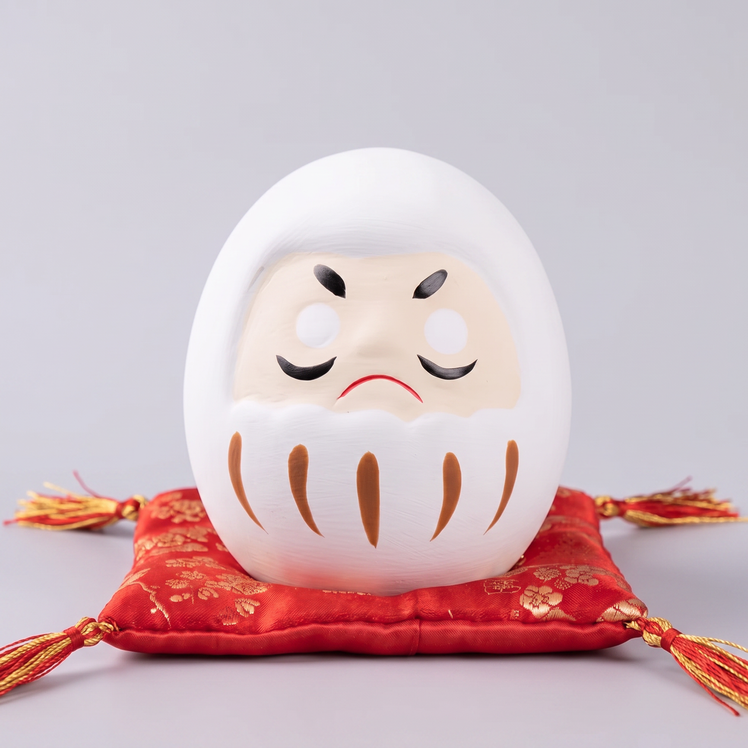 Japanese White Daruma Doll